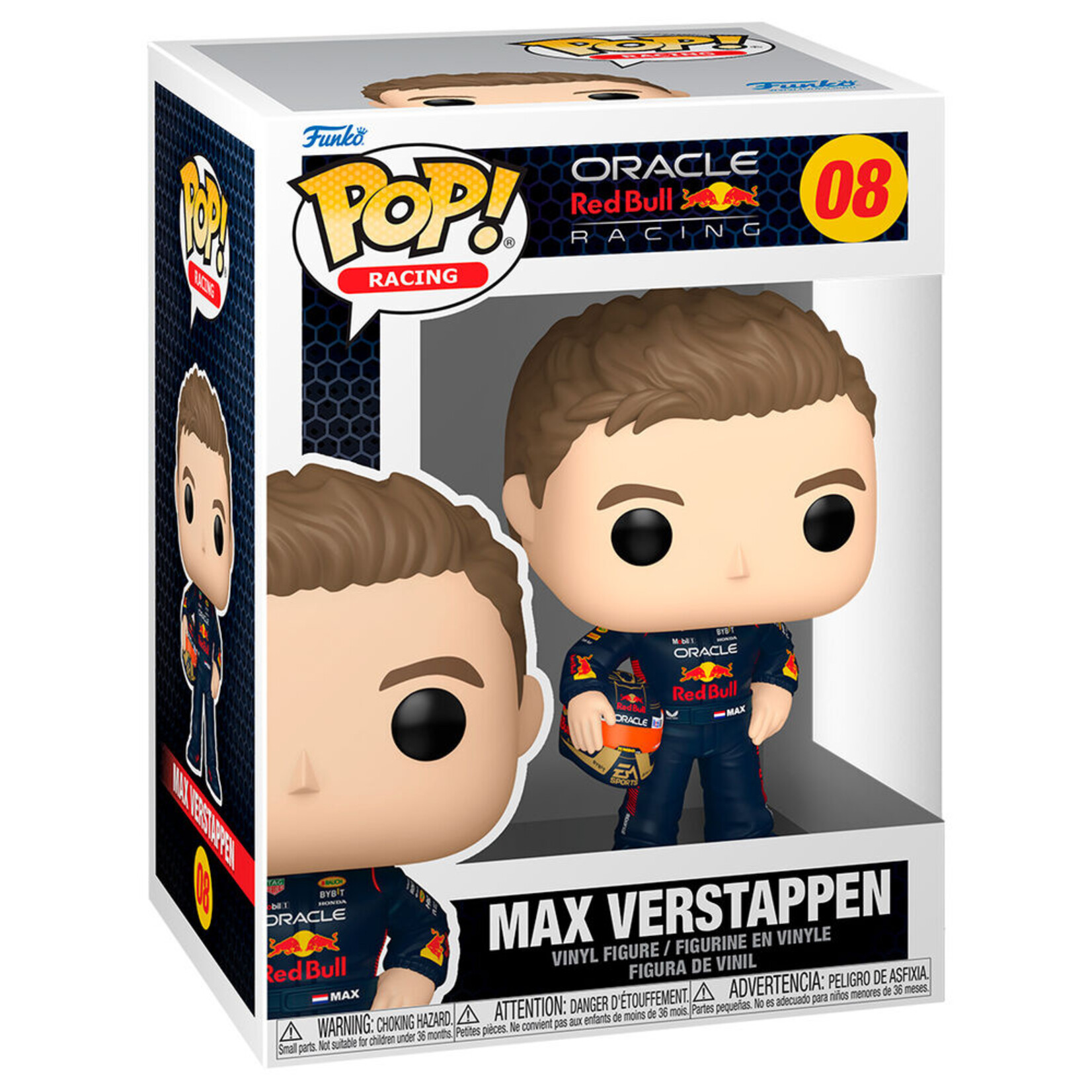 Funko Funko Formula 1 POP! Racing Vinyl Figure Max Verstappen with Helmet 9 cm