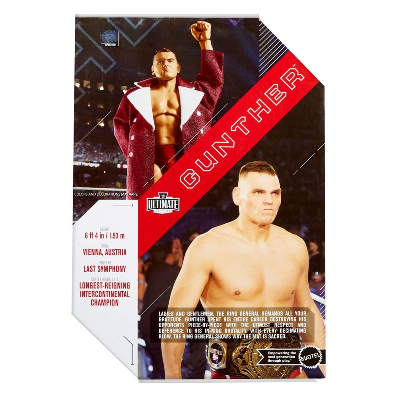 Mattel Mattel WWE Ultimate Edition Action Figure Gunther 15 cm