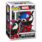 Funko Funko Marvel POP! Bobblehead Carnage Captain America 9 cm
