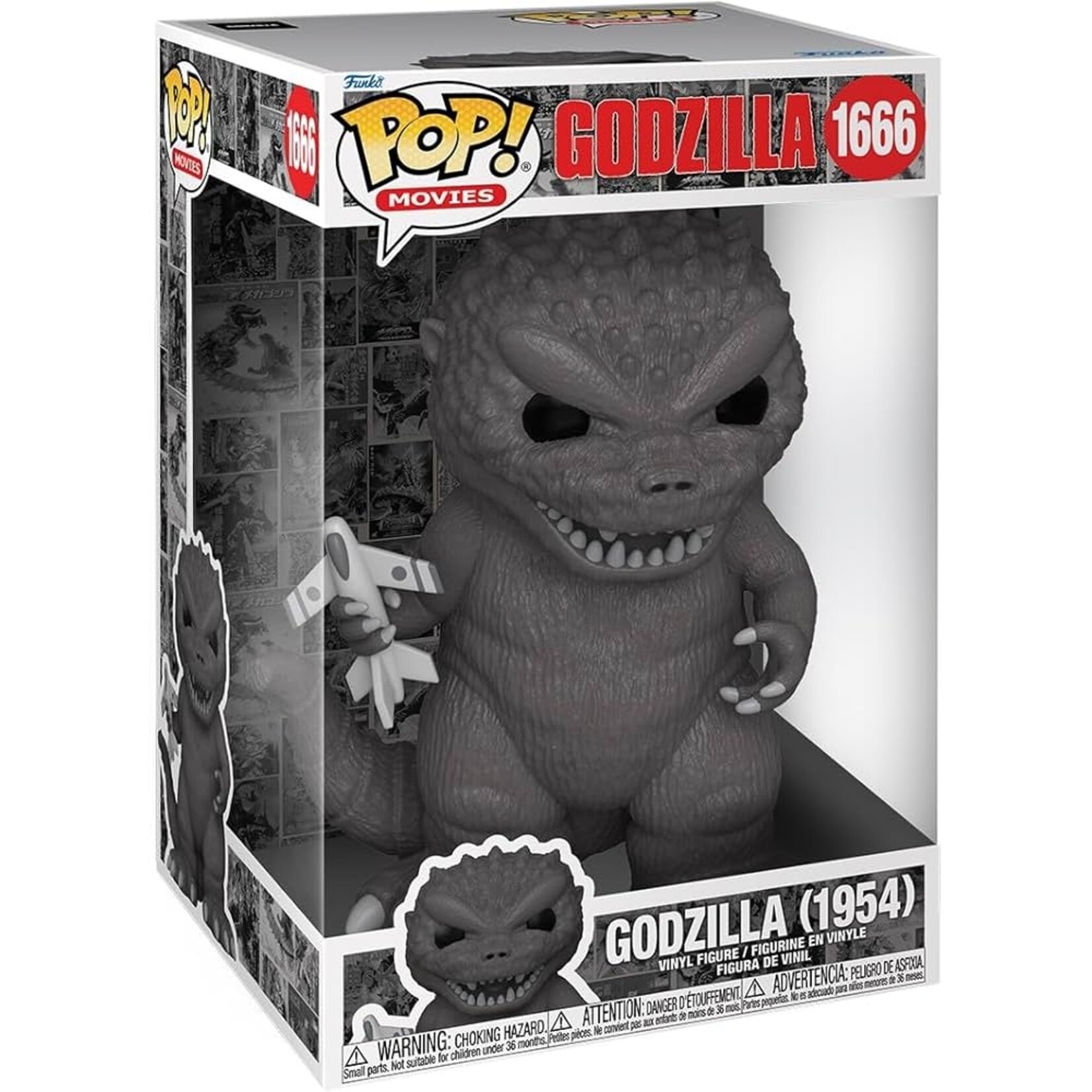 Funko Funko Godzilla 70th Anniversary Super Sized Jumbo POP! Movies Vinyl Figure Shin Godzilla 1954 25 cm