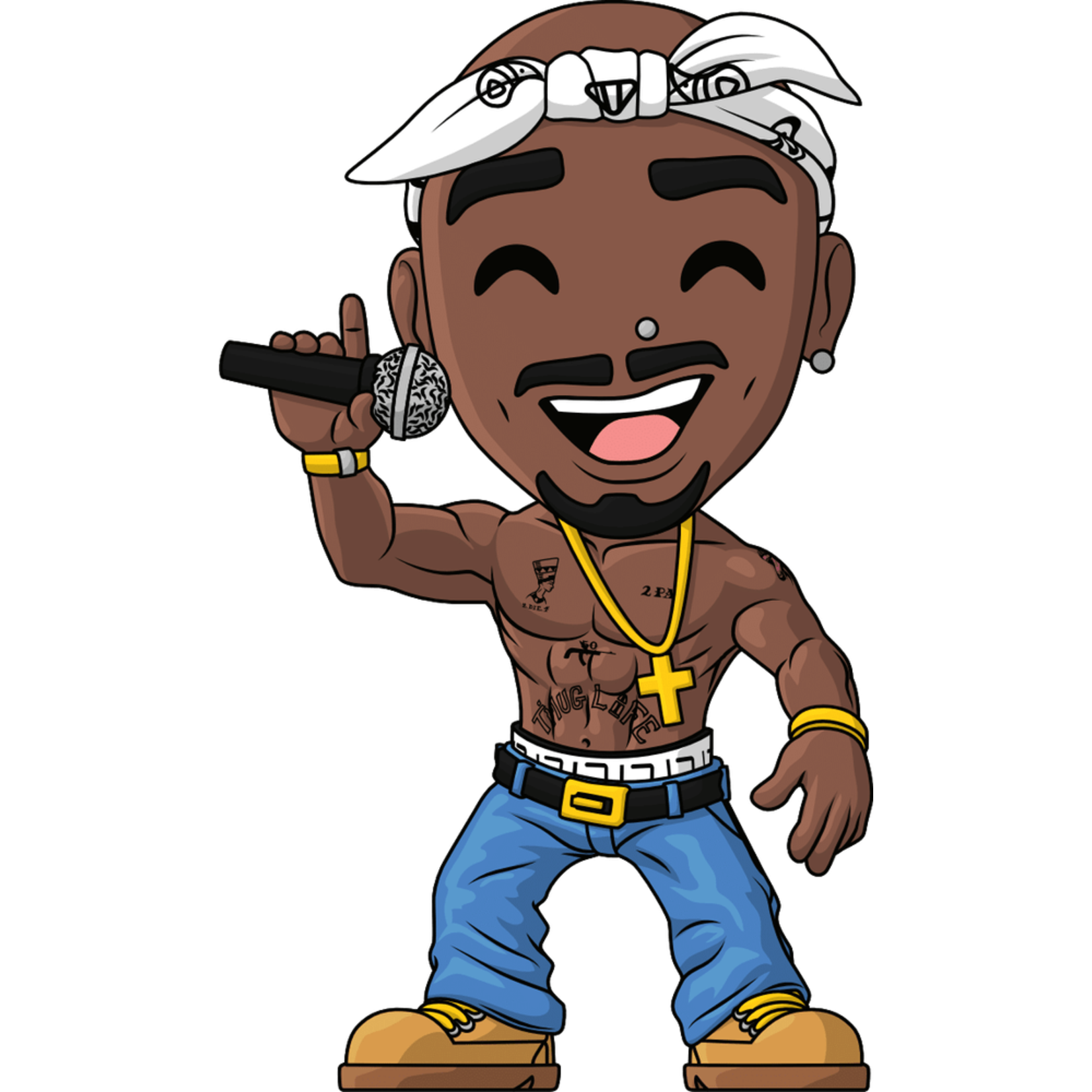 Youtooz Youtooz Tupac Shakur Vinyl Figure Tupac 11 cm