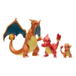 Jazwares Jazwares Pokémon Action Figure Charmander Evolution Line 3-Pack