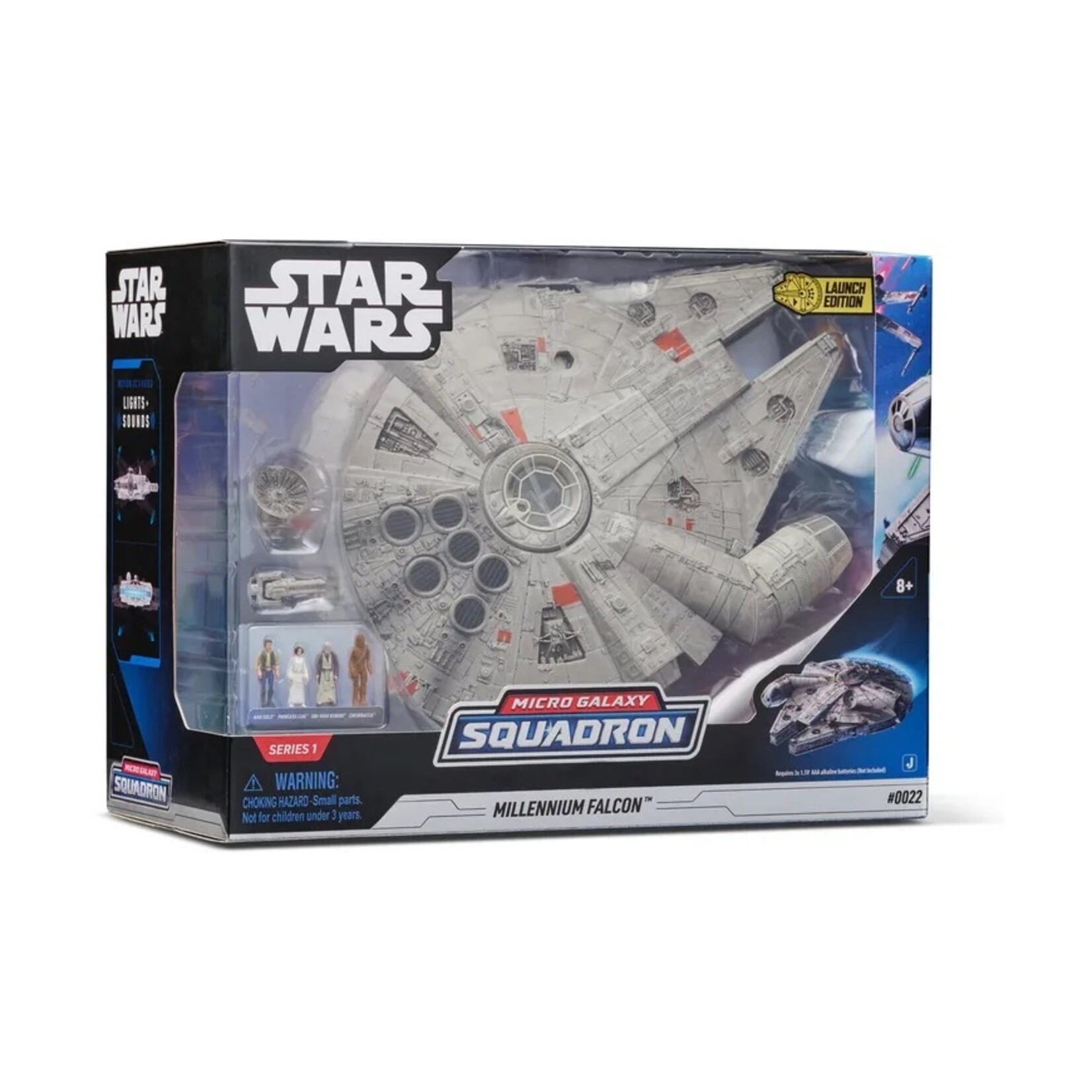 Jazwares Jazwares Star Wars Micro Galaxy Squadron Millennium Falcon 23 cm