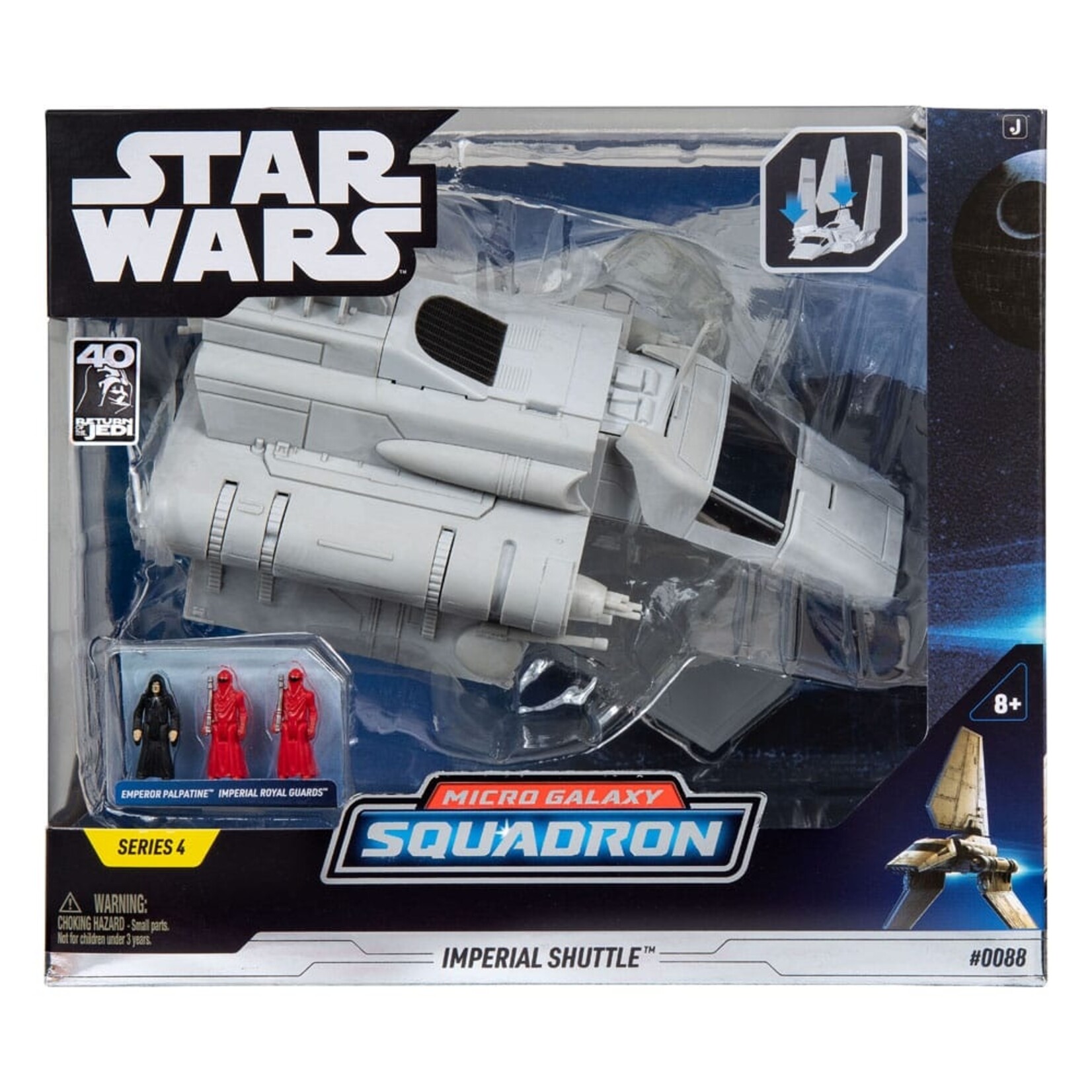 Jazwares Jazwares Star Wars Micro Galaxy Squadron Imperial Shuttle 20 cm
