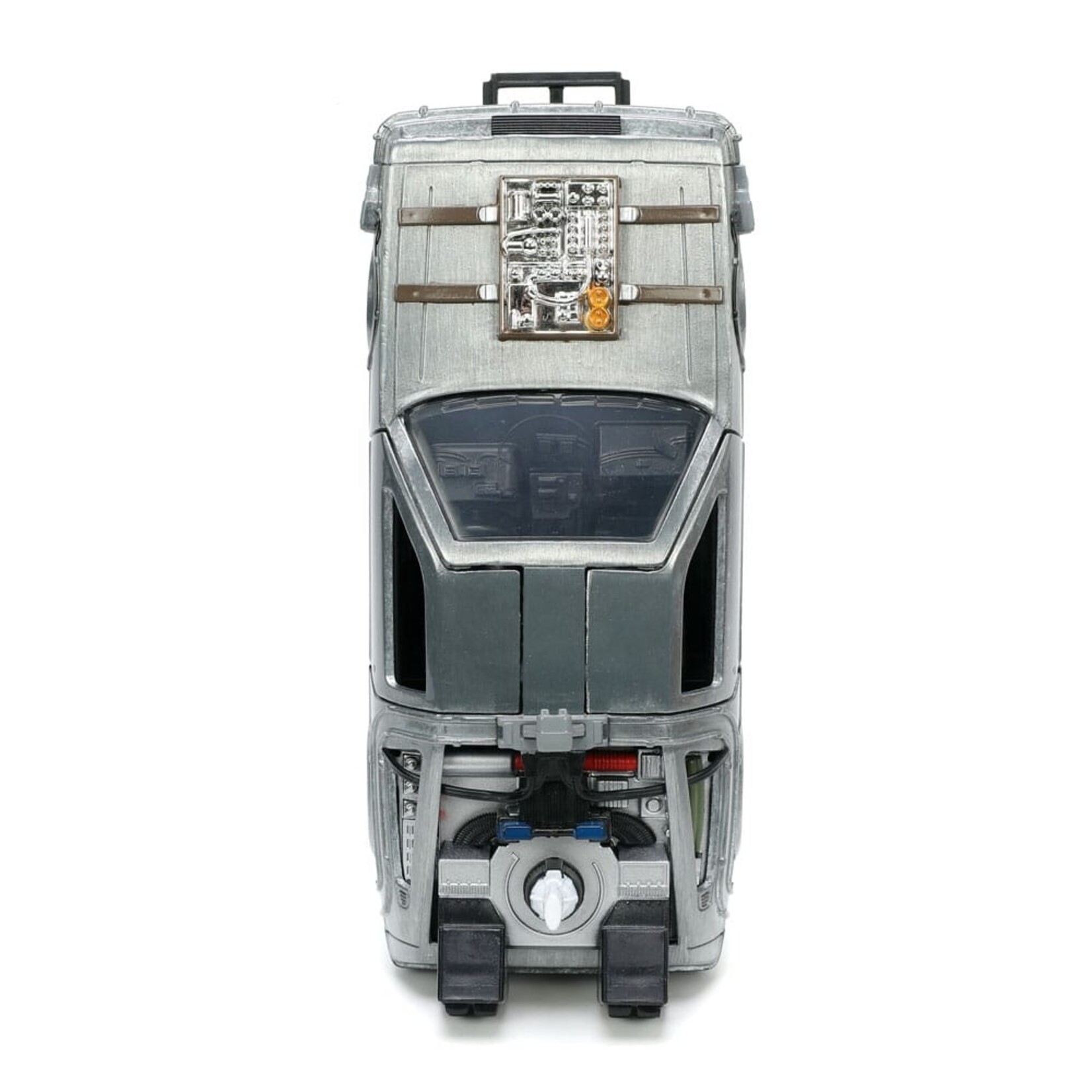 Jada Jada Back to the Future III DeLorean Time Machine Free Rolling Diecast Model Car Scale 1:32