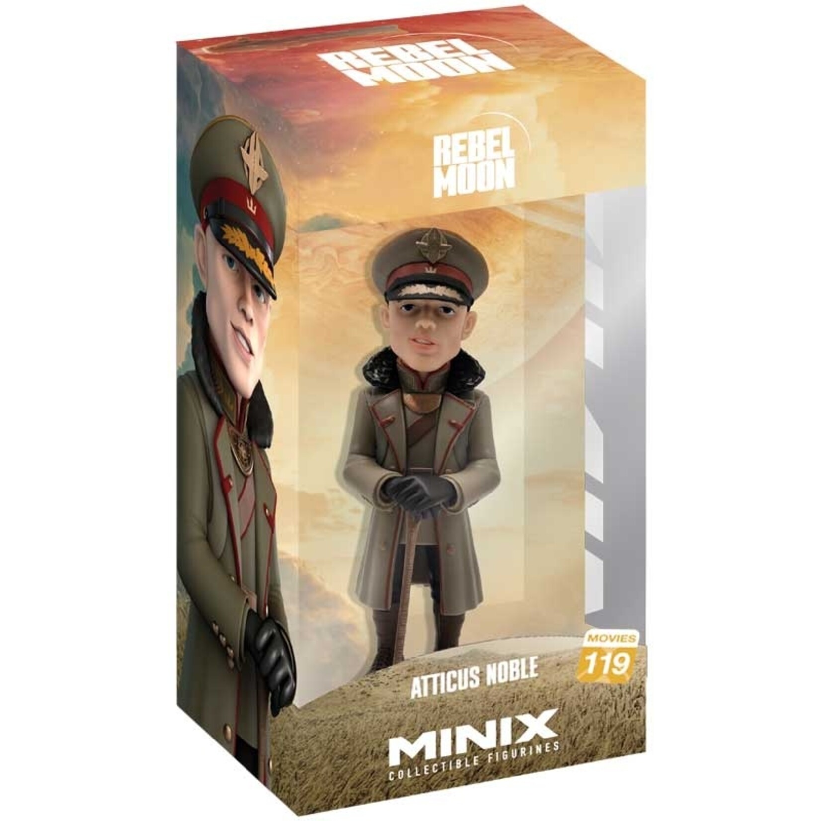 Minix Minix Rebel Moon Collectible Figure Admiral Noble 12 cm