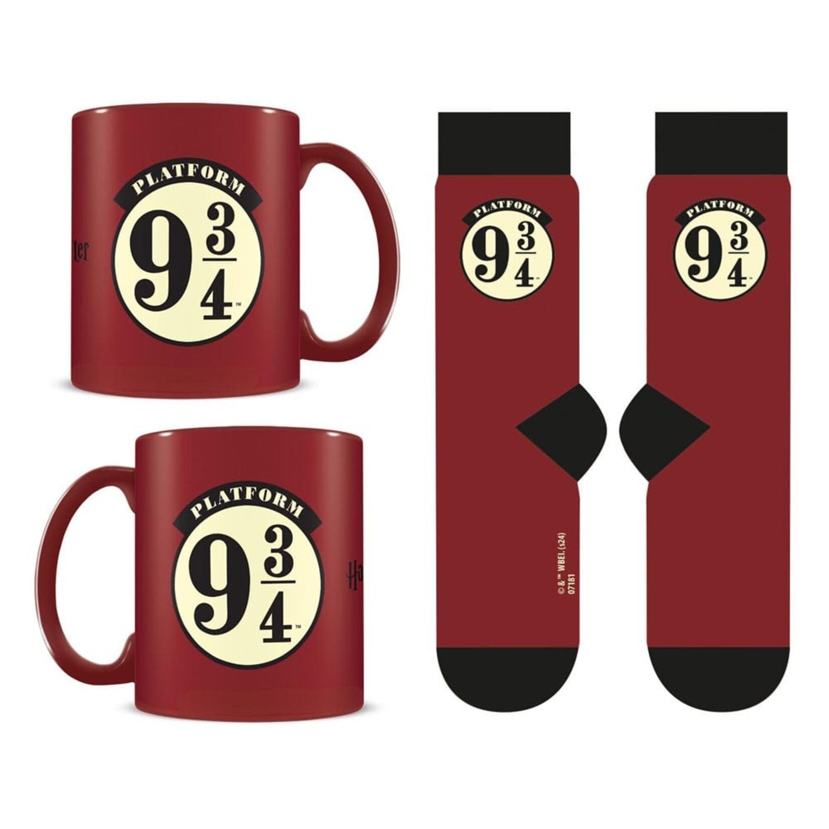 Pyramid Pyramid Harry Potter Mug & Socks 9 3/4 Size 40-45