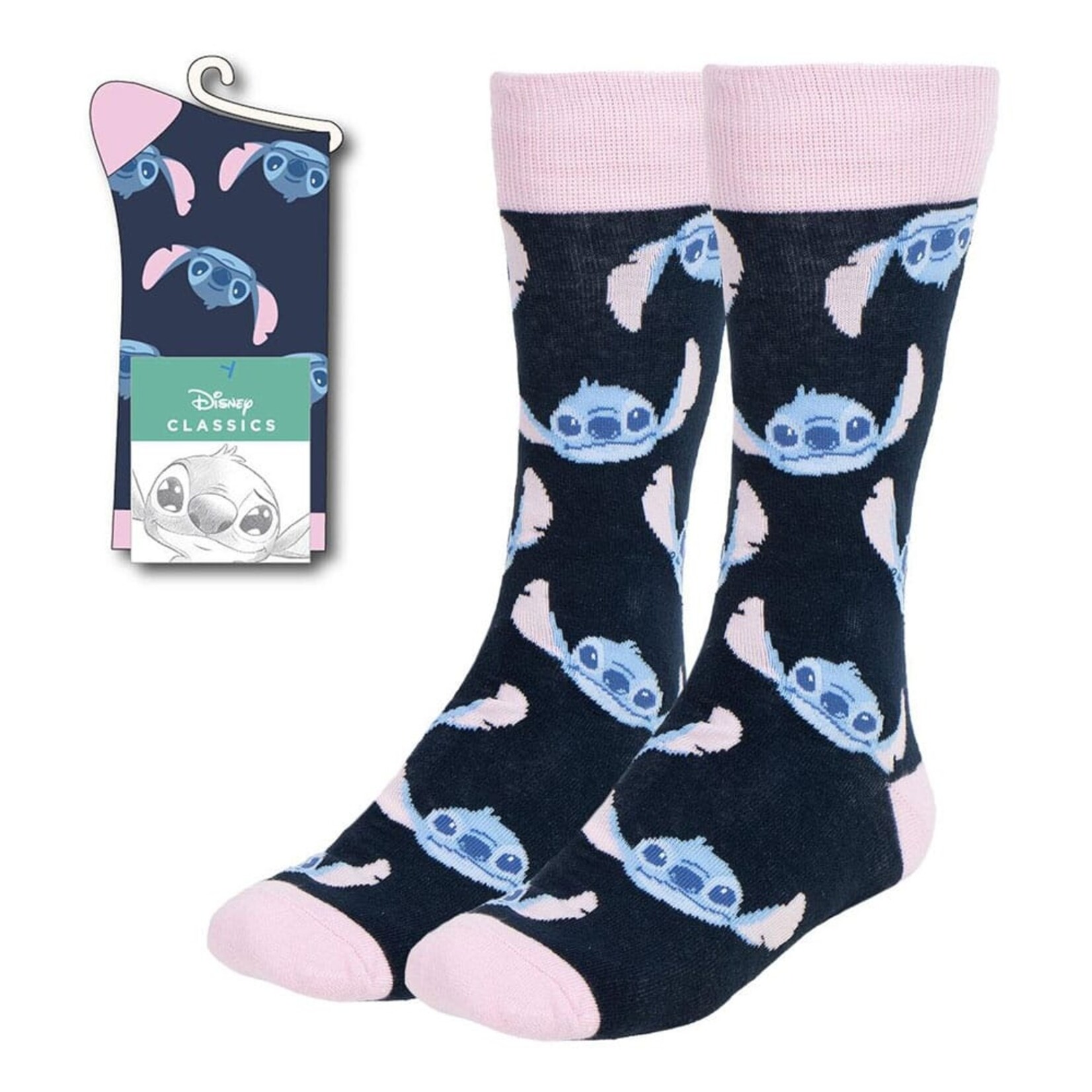 Cerdá Cerdá Disney Stitch Socks Stitch´s Face Size 36-43