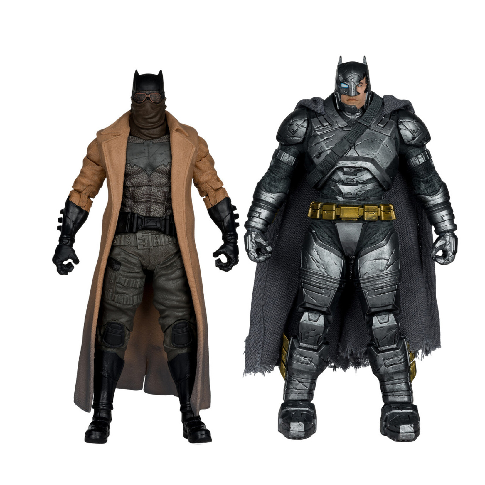 McFarlane Toys McFarlane Collector Edition DC Comics Batman Action Figure Batman Knightmare & Armor Suit (Gold Label) 2-Pack