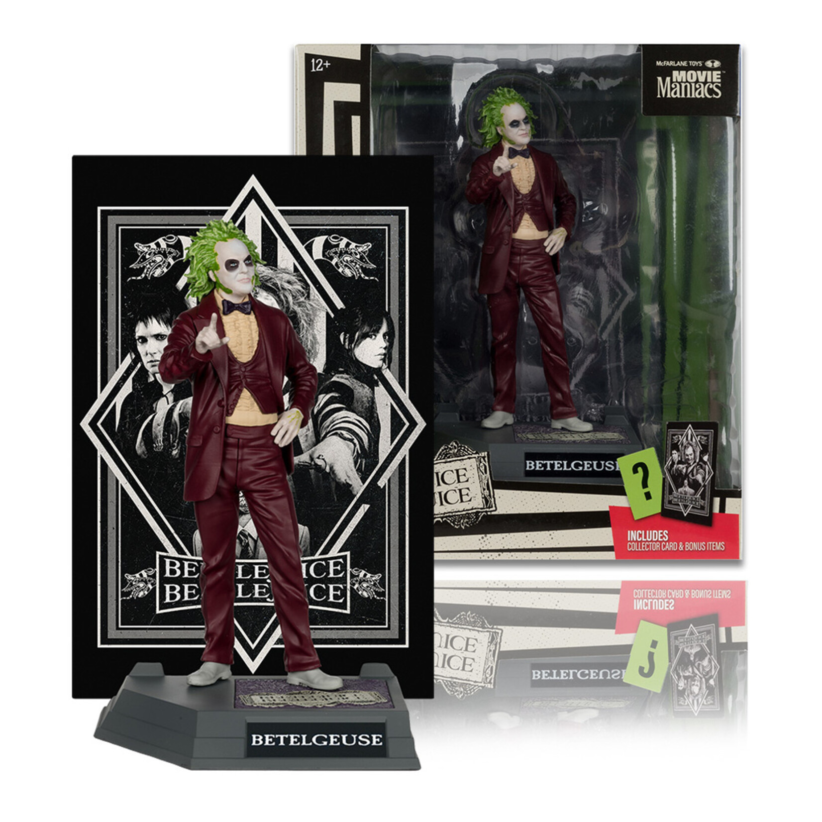McFarlane Toys McFarlane Toys Beetlejuice Beetlejuice Movie Maniacs Action Figure Beetlejuice 17 cm