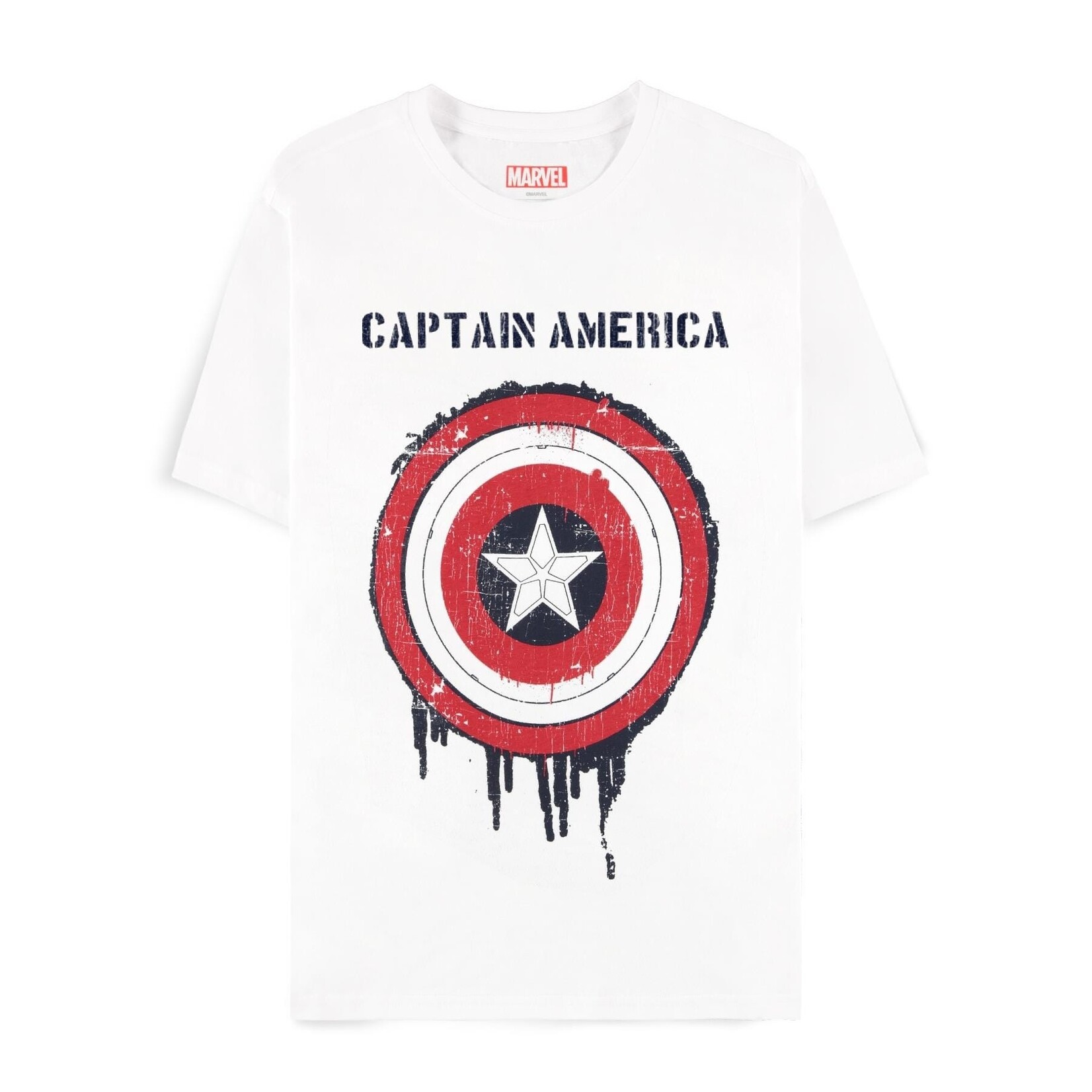 Difuzed Difuzed Marvel Captain America Brave New World T-Shirt Shield