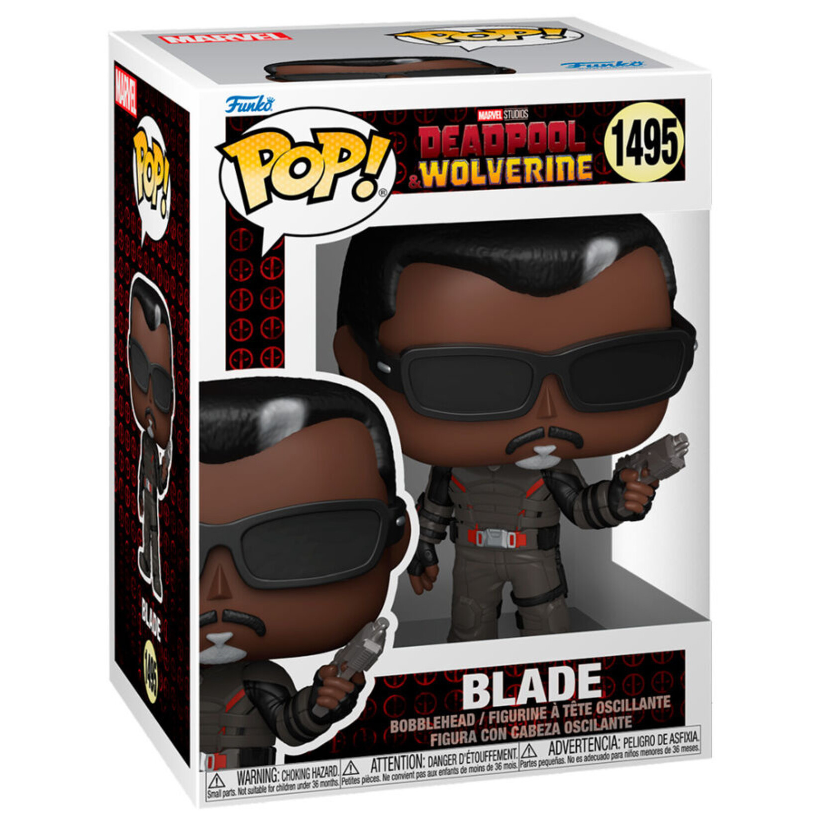 Funko Funko Marvel Deadpool & Wolverine POP! Bobble-Head Blade 9 cm