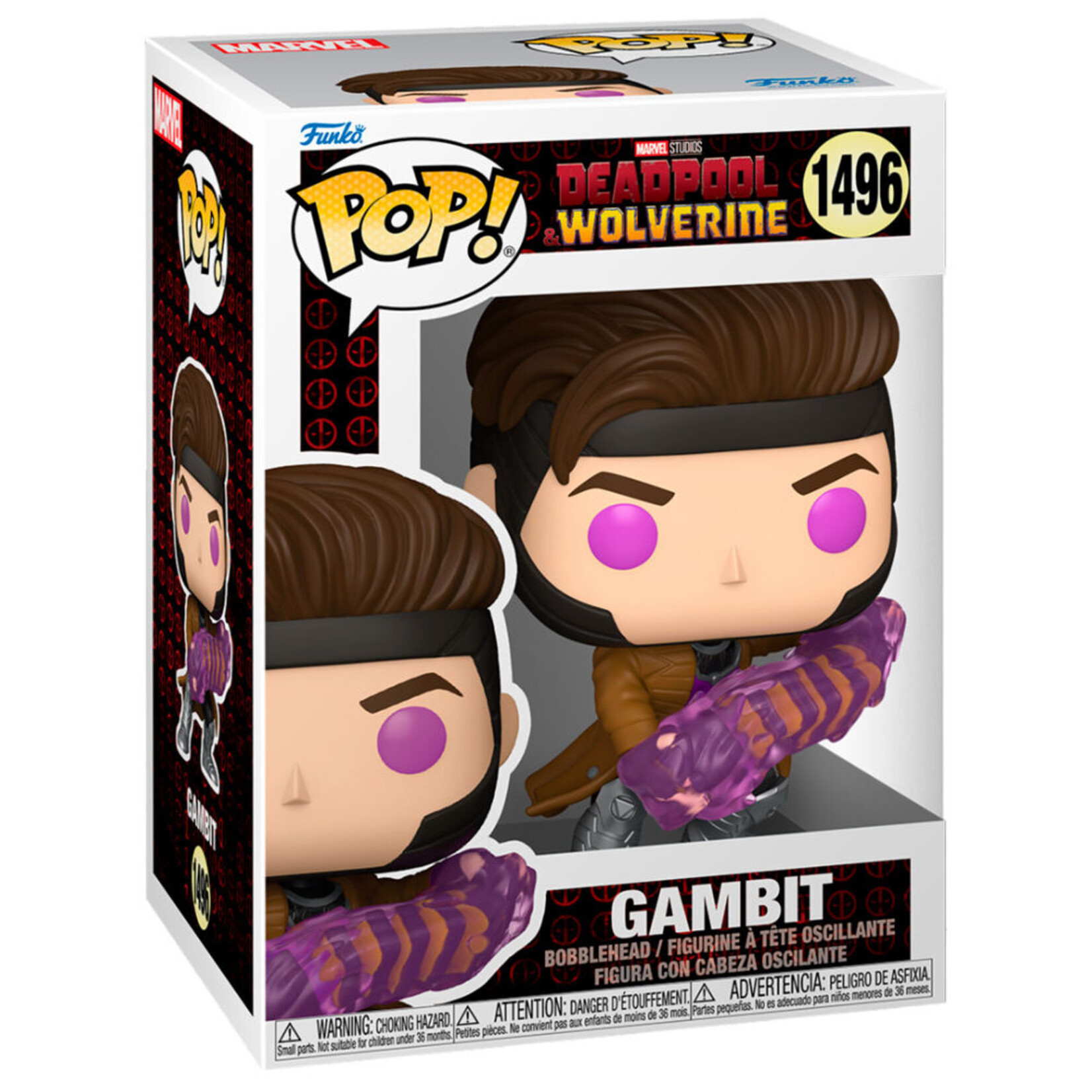 Funko Funko Marvel Deadpool & Wolverine POP! Bobble-Head Gambit 9 cm