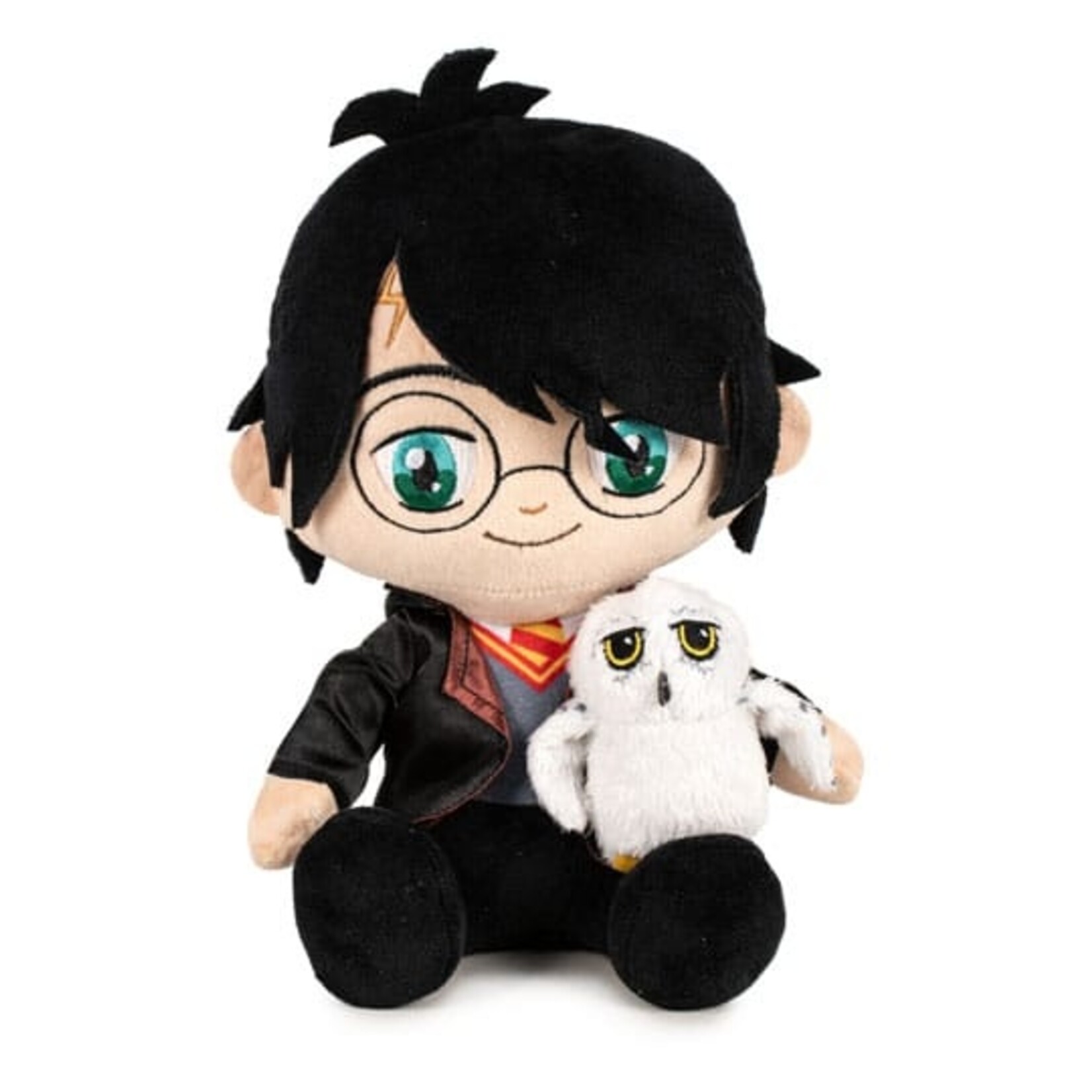 Play by Play Play by Play Harry Potter Sitting Plush Harry with Hedwig 25 cm