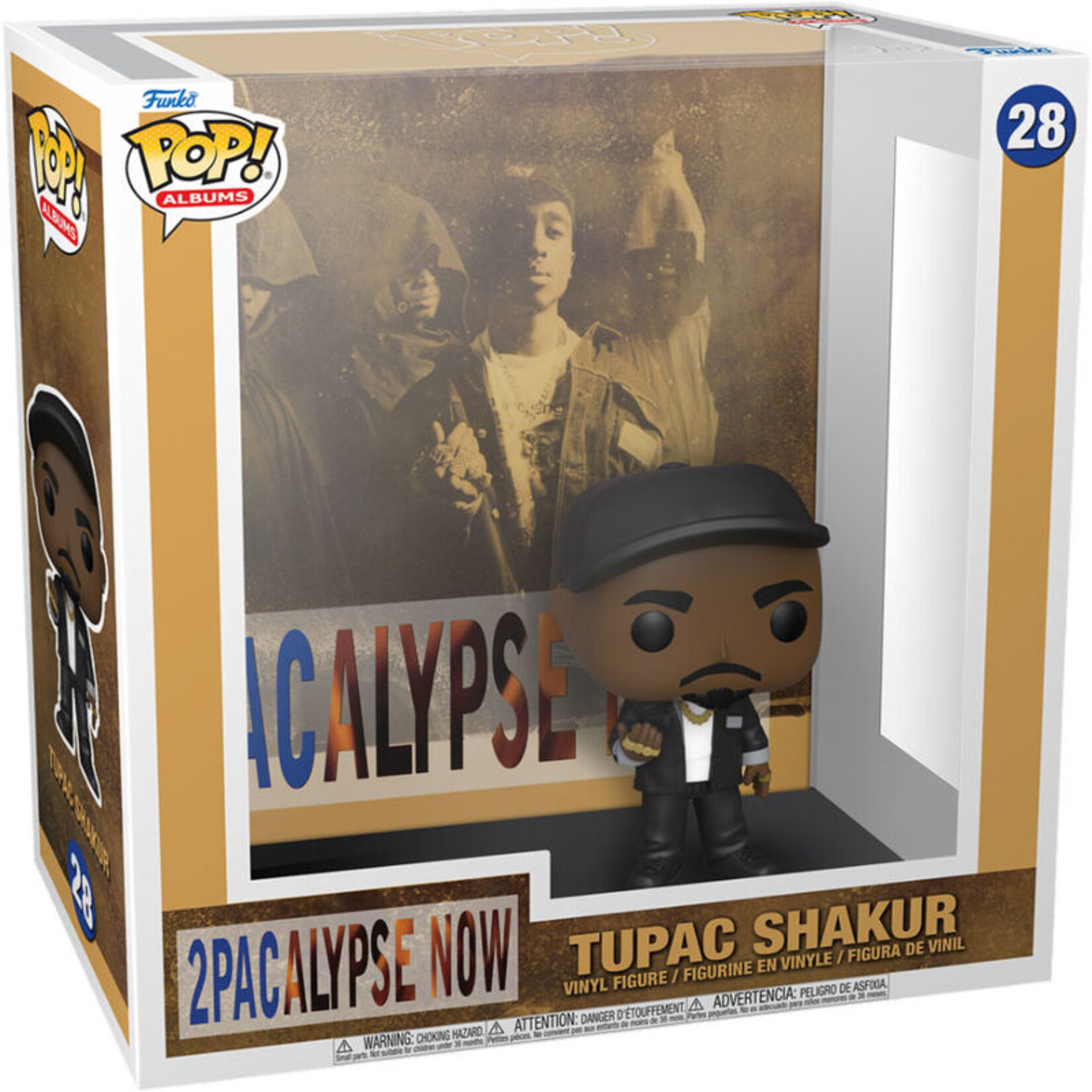 Funko Funko Tupac Shakur POP! Albums 2Pacalypse Now 23 cm