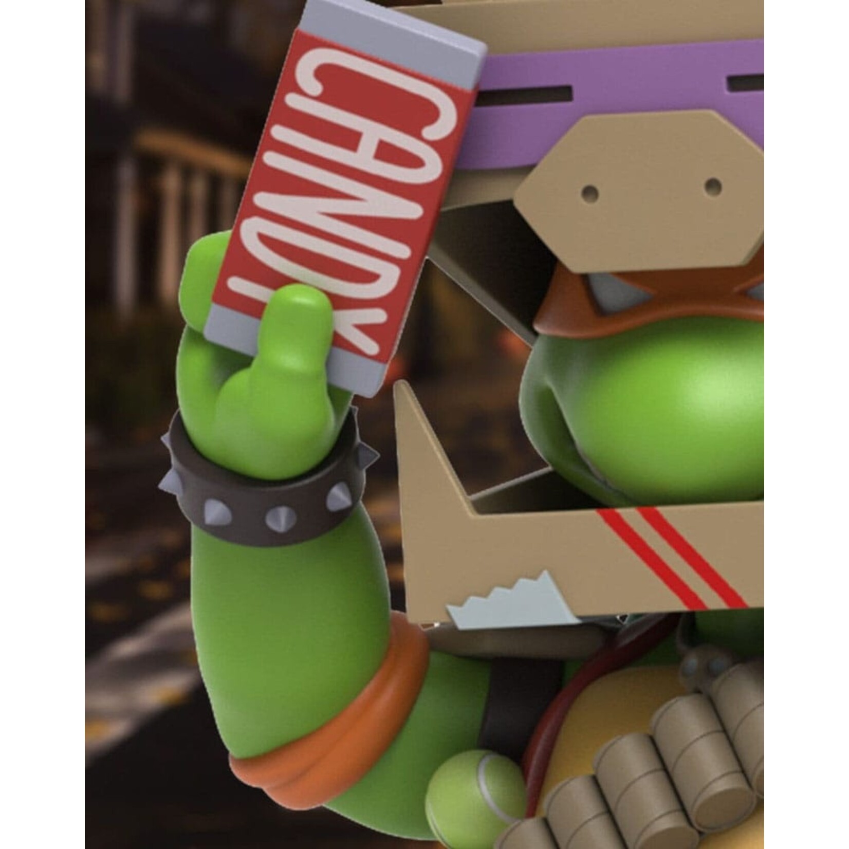 Mighty Jaxx Mighty Jaxx TMNT Action Figure Remixx Michelangelo Cowa-BOO-nga! Edition 15 cm