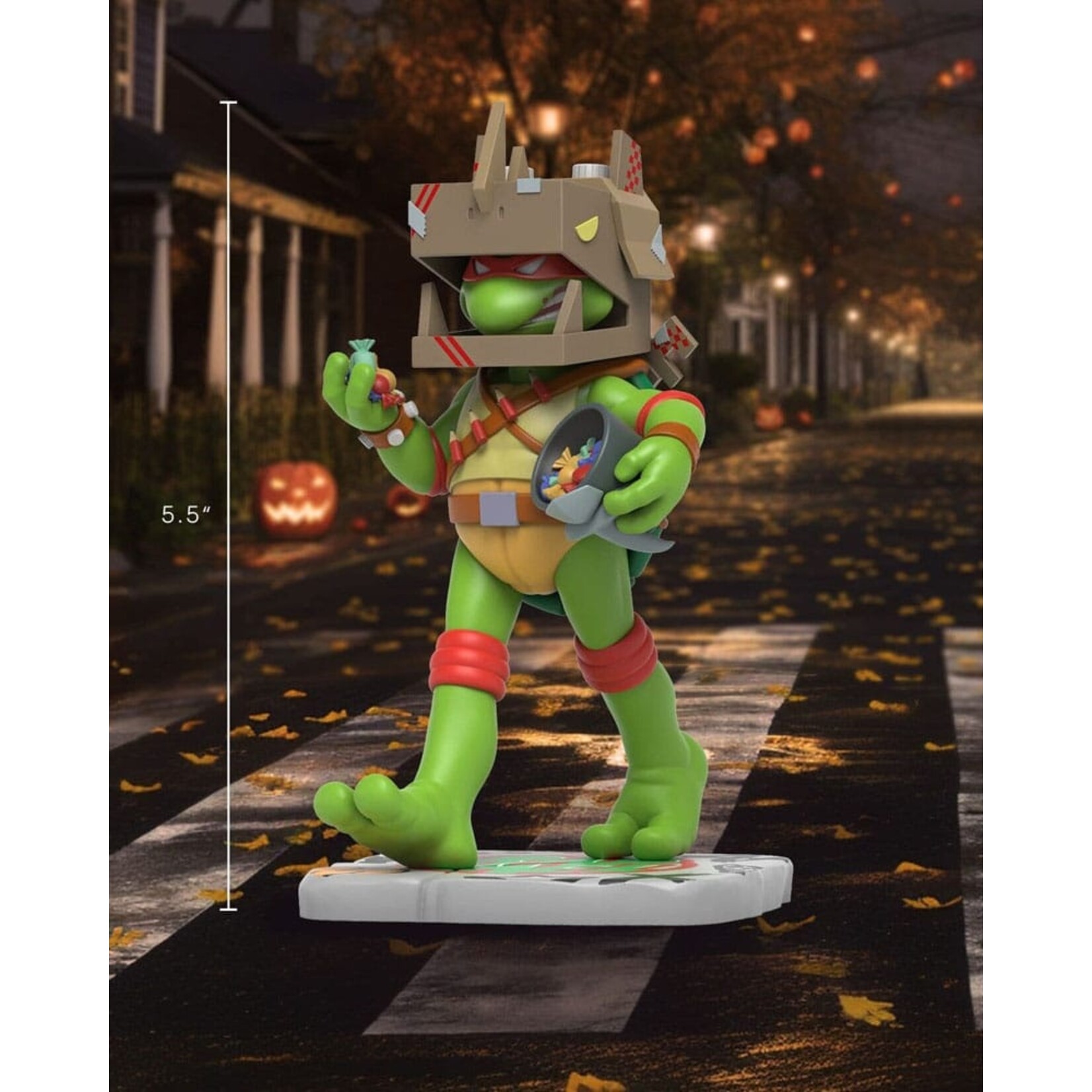 Mighty Jaxx Mighty Jaxx TMNT Action Figure Remixx Raphael Cowa-BOO-nga! Edition 15 cm