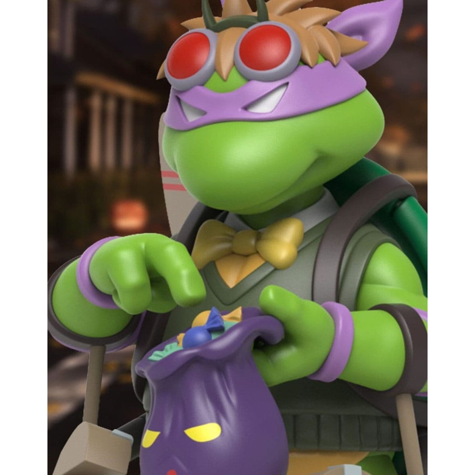 Mighty Jaxx Mighty Jaxx TMNT Action Figure Remixx Donatello Cowa-BOO-nga! Edition 15 cm
