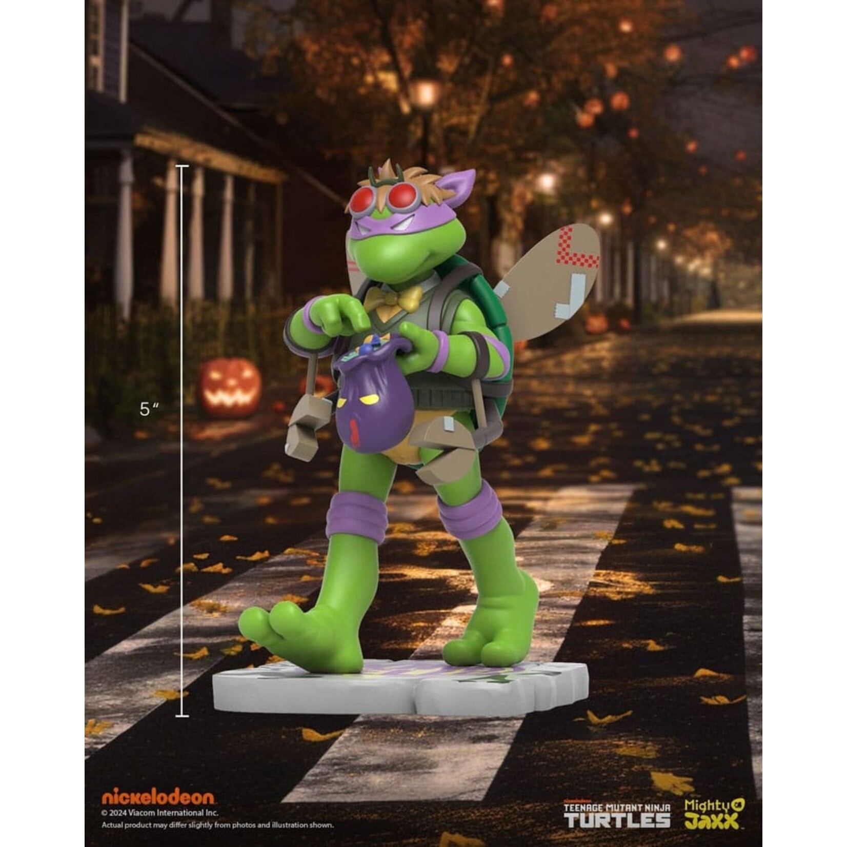 Mighty Jaxx Mighty Jaxx TMNT Action Figure Remixx Donatello Cowa-BOO-nga! Edition 15 cm