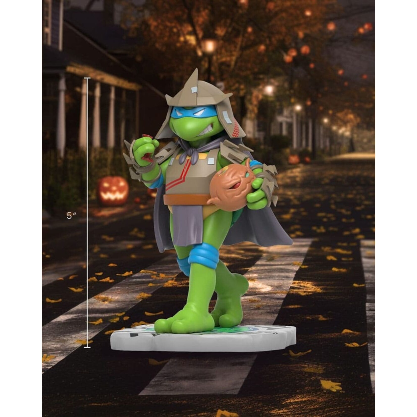 Mighty Jaxx Mighty Jaxx TMNT Action Figure Remixx Leonardo Cowa-BOO-nga! Edition 15 cm