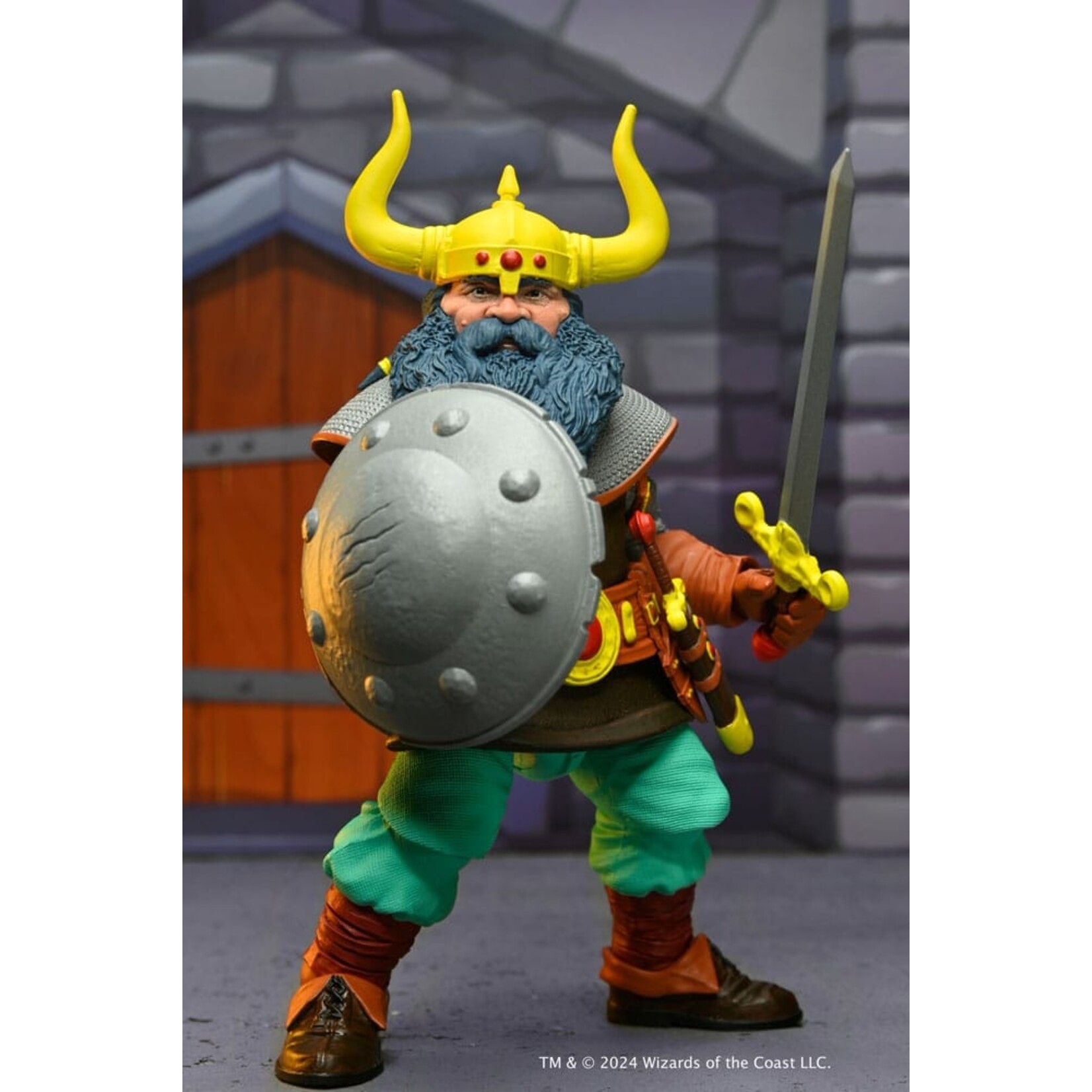 NECA NECA Dungeons & Dragons Scale Action Figure Elkhorn the Good Dwarf 18 cm