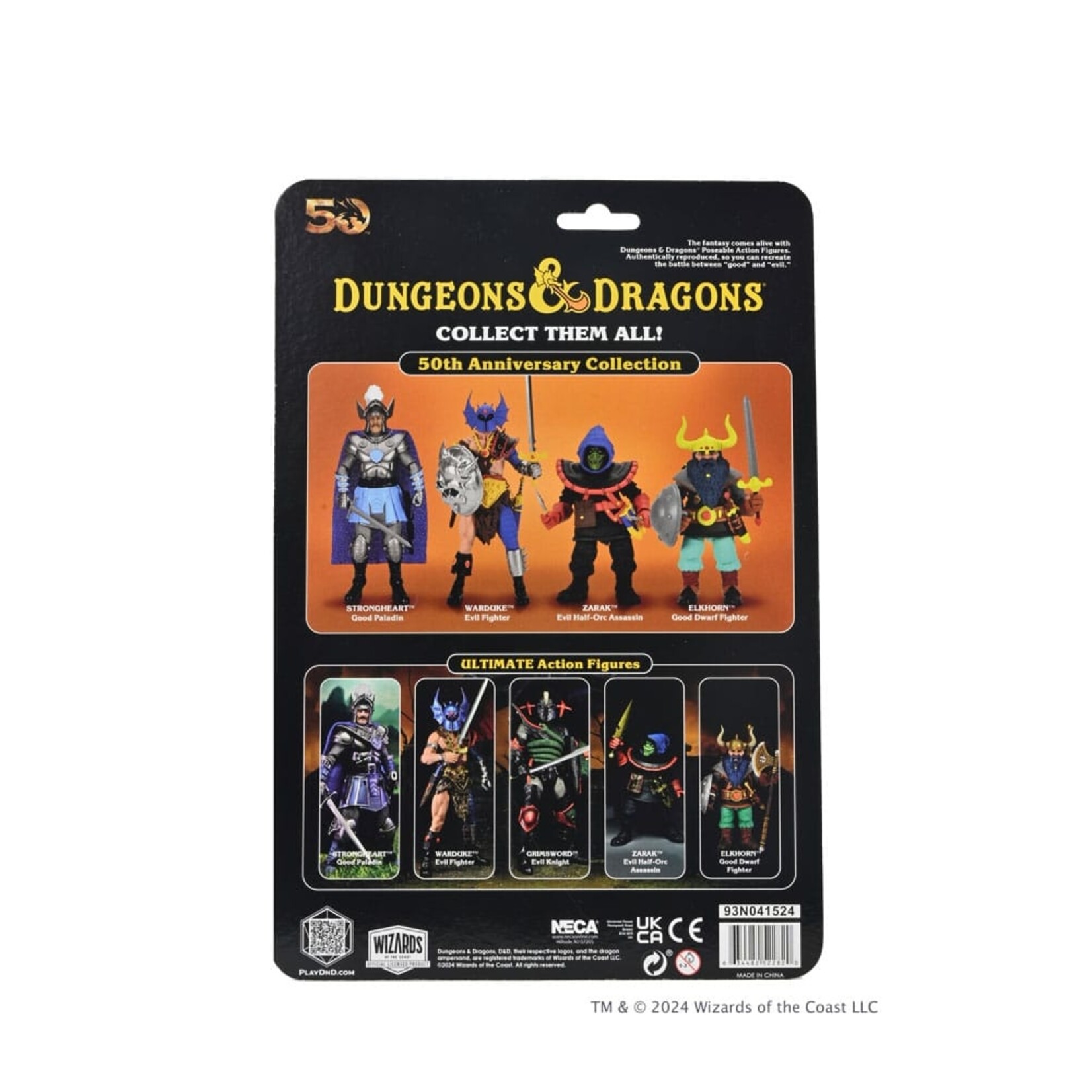 NECA NECA Dungeons & Dragons Scale Action Figure Elkhorn the Good Dwarf 18 cm