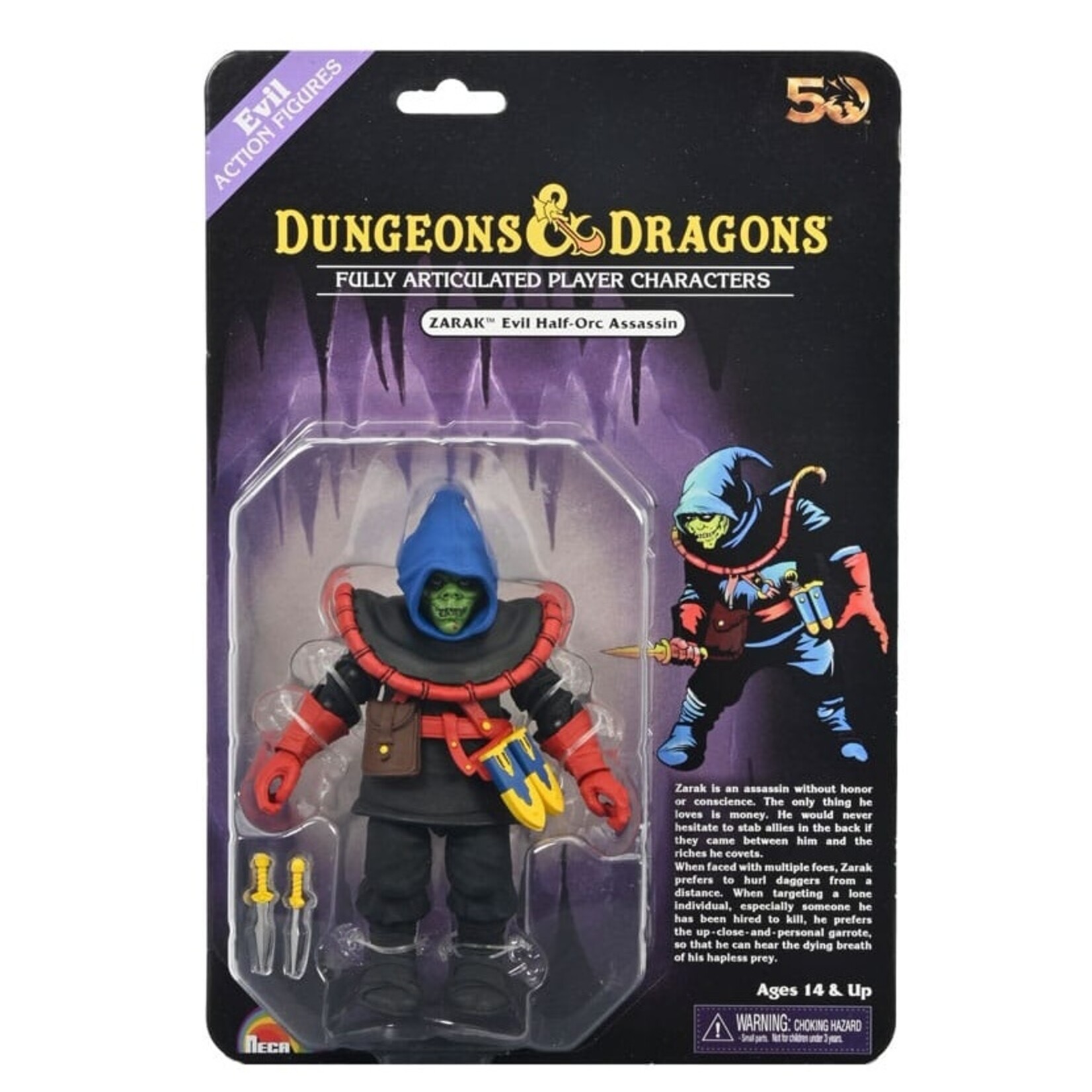 NECA NECA Dungeons & Dragons Scale Action Figure Zarak 18 cm