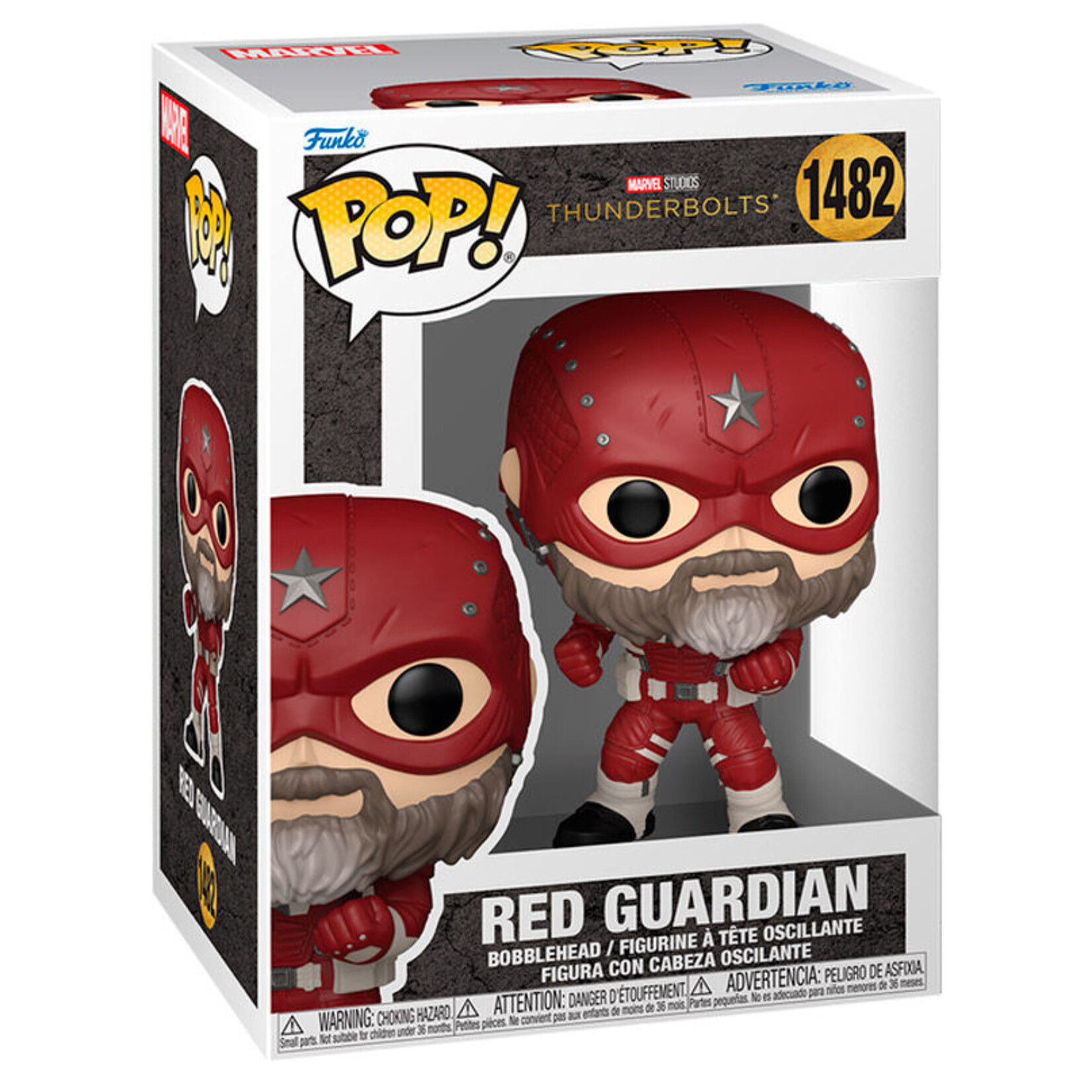 Funko Funko Marvel Thunderbolts POP! Bobblehead Red Guardian 9 cm