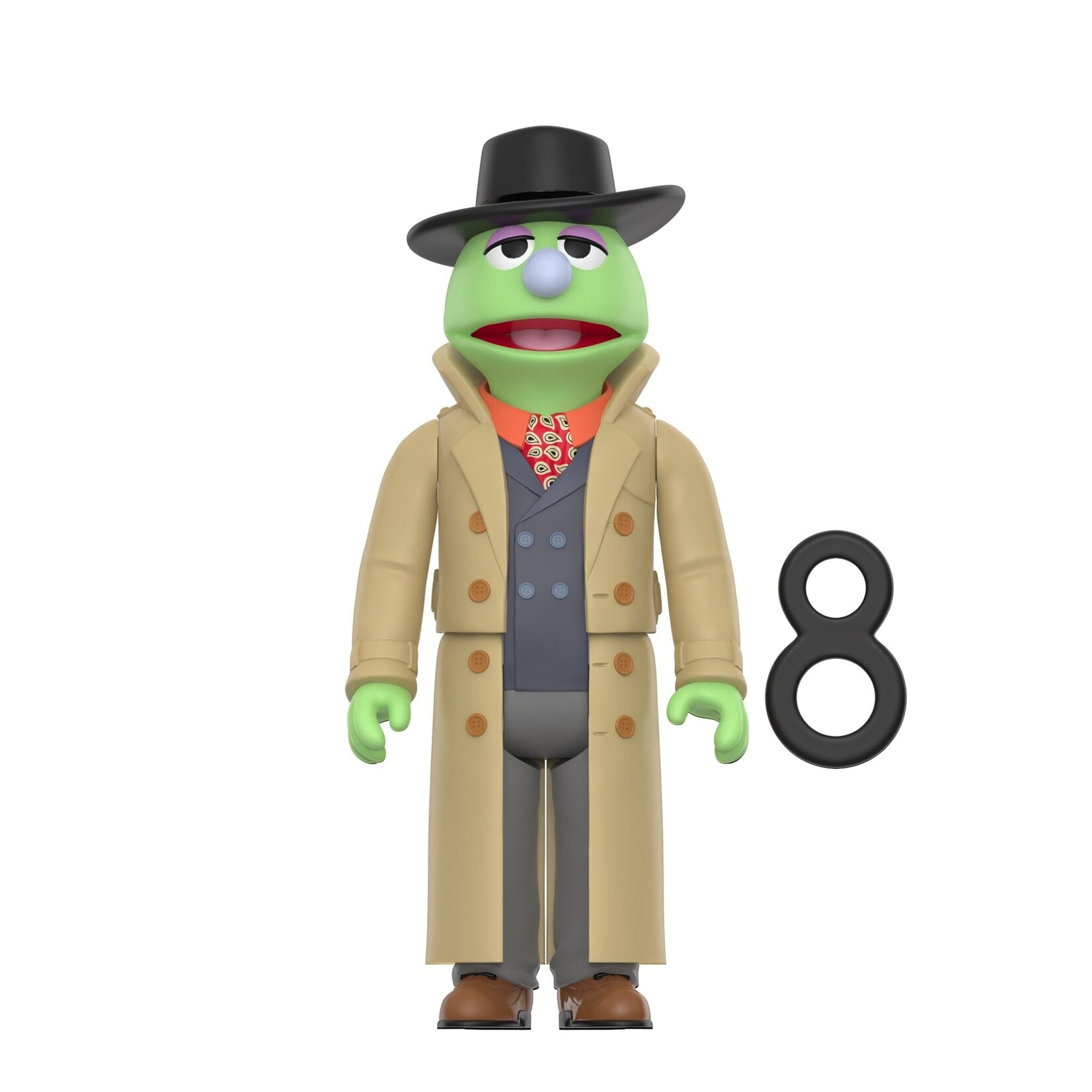 Super7 Super7 Sesame Street ReAction Action Figure Lefty the Salesman 10 cm