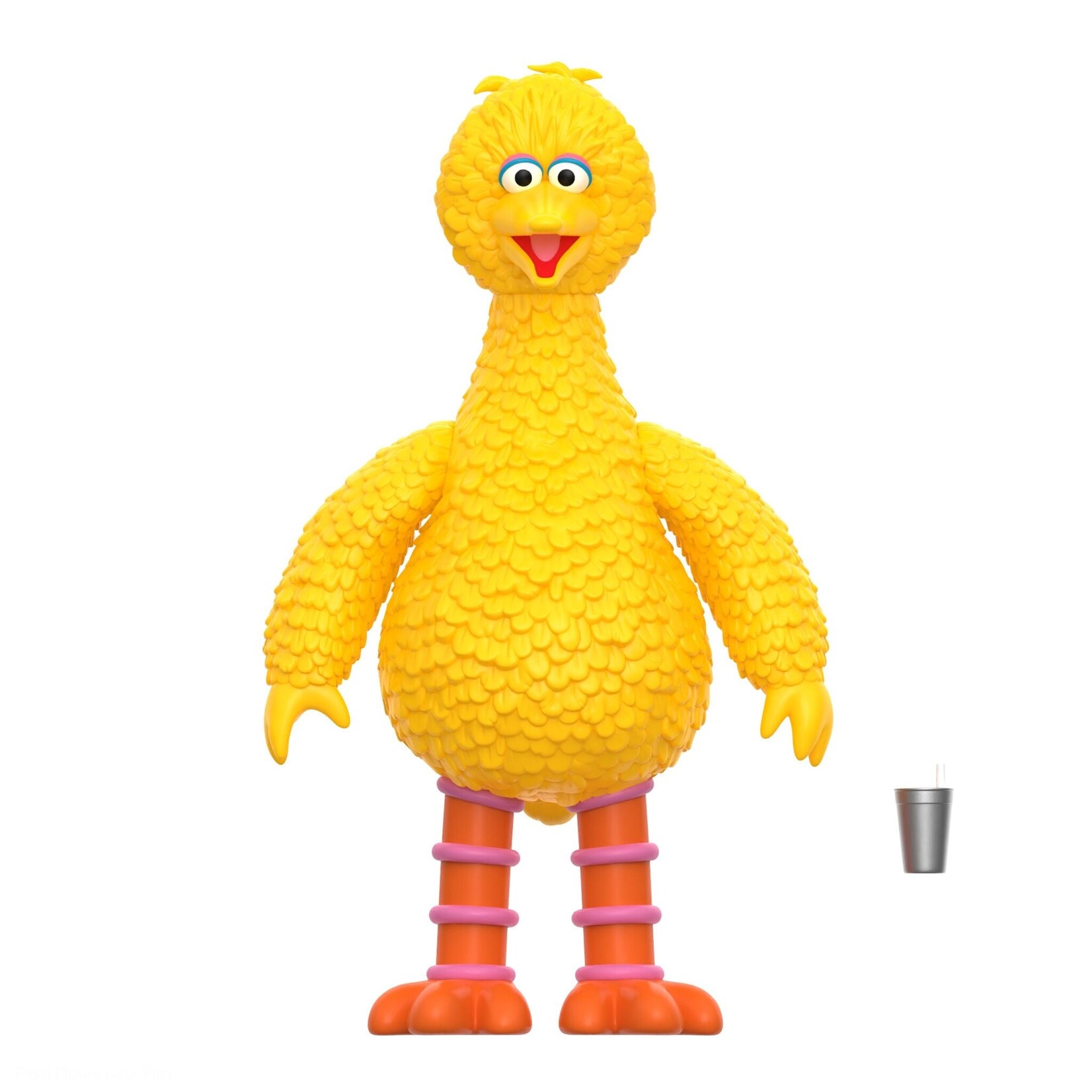 Super7 Super7 Sesame Street ReAction Action Figure Big Bird 10 cm