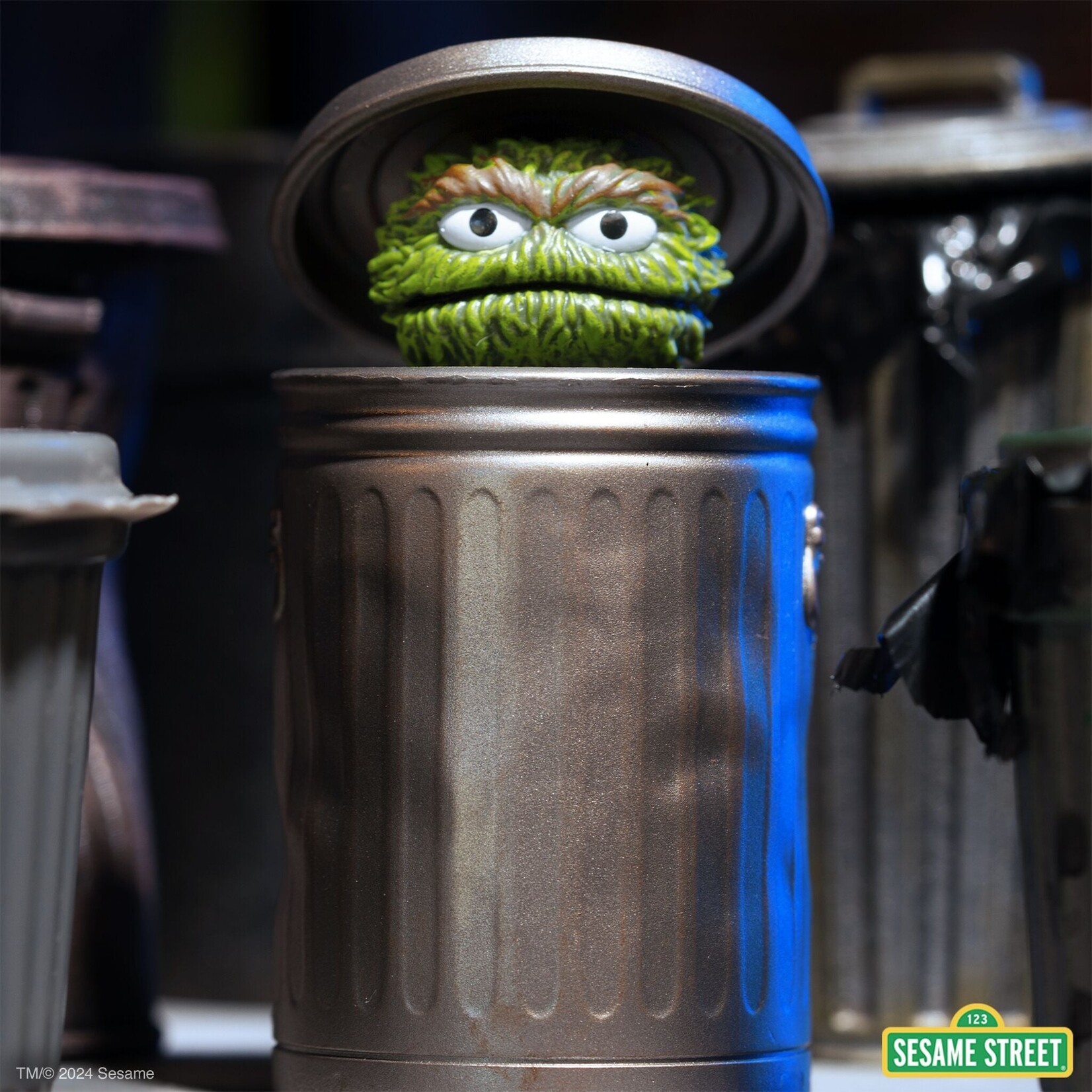 Super7 Super7 Sesame Street ReAction Action Figure Oscar the Grouch 10 cm