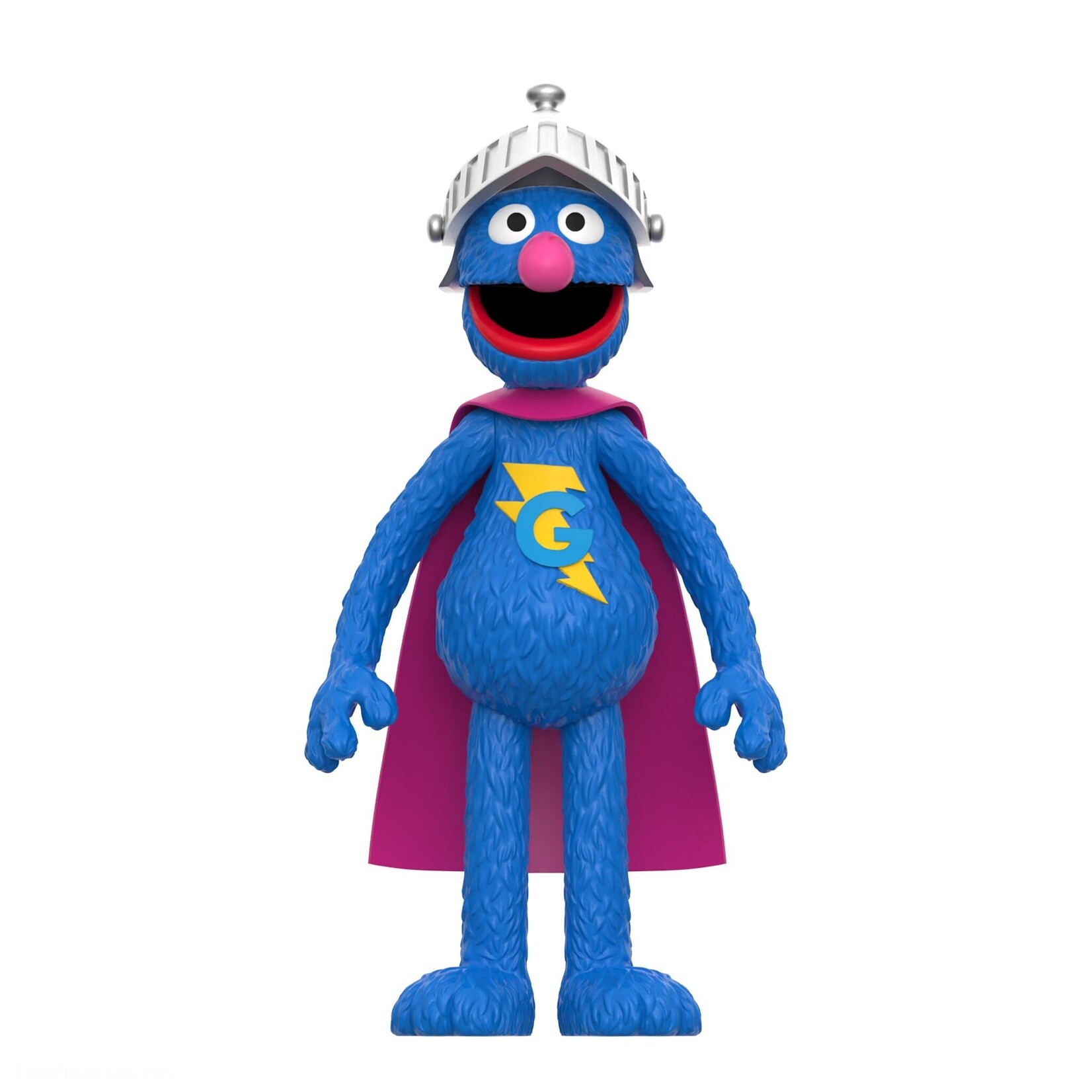 Super7 Super7 Sesame Street ReAction Action Figure Super Grover 10 cm