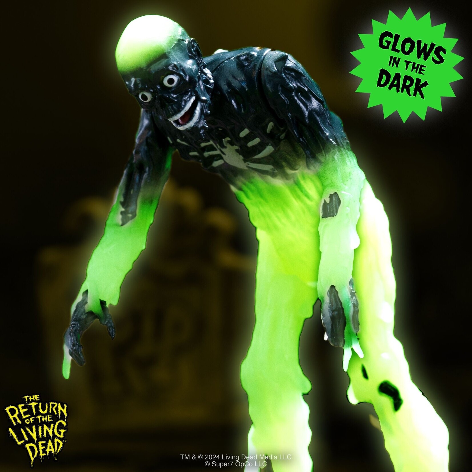 Super7 Super7 The Return of the Living Dead ReAction Action Figure Tarman (Monster Glow) 10 cm