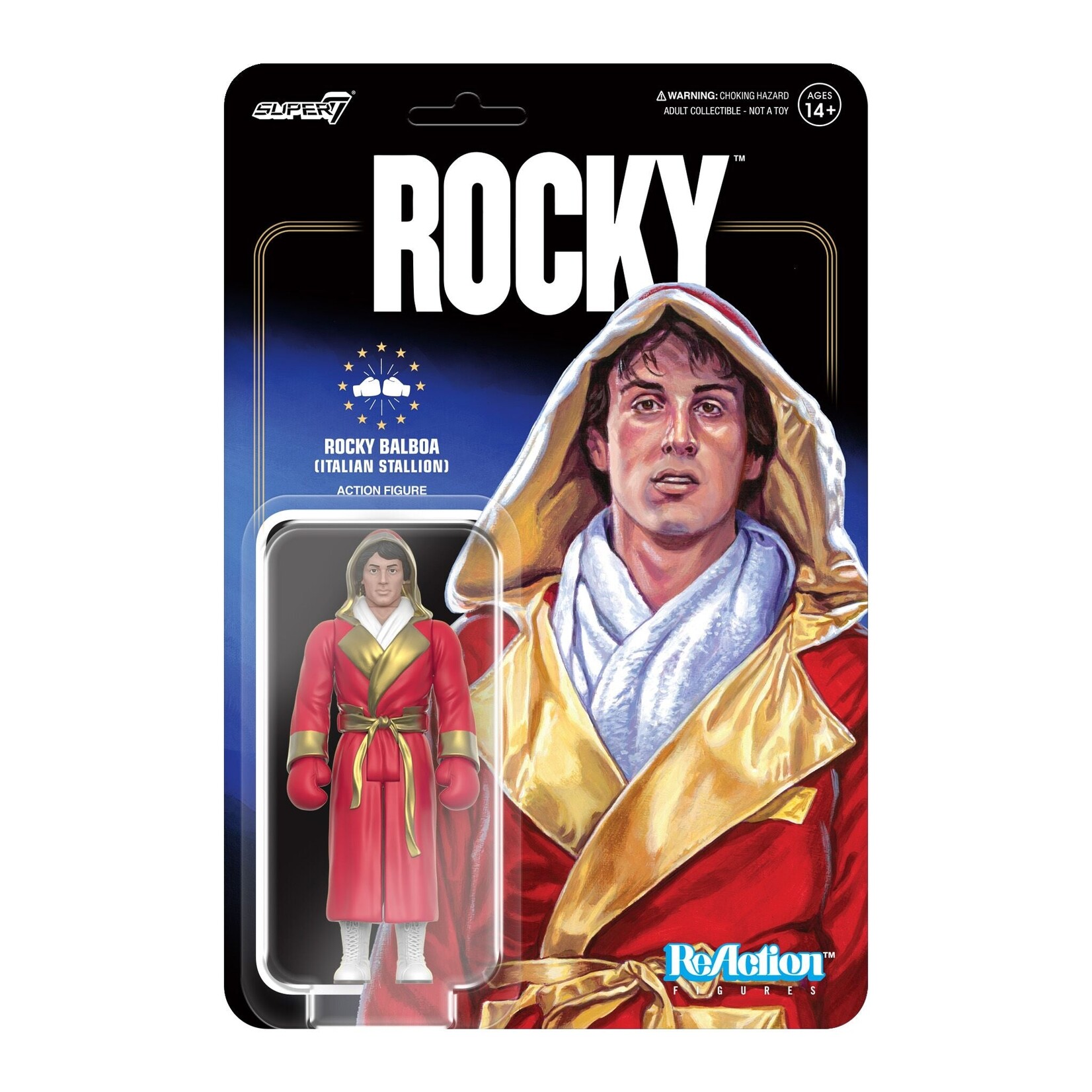 Super7 Super7 Rocky ReAction Action Figure Italian Stalone 10 cm