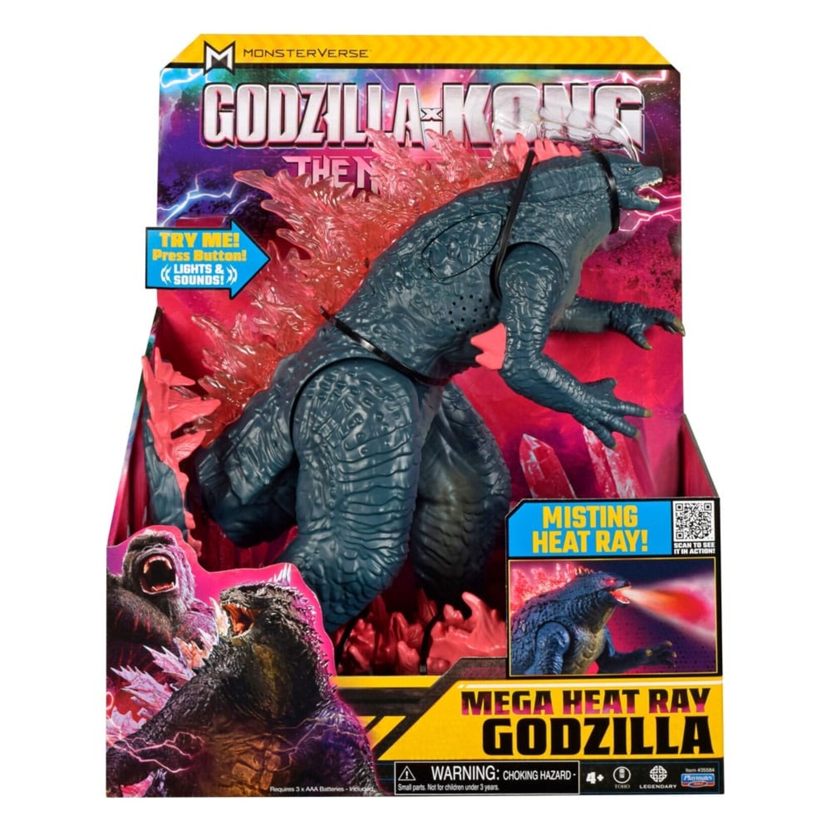 Playmates Toys Playmates Toys Godzilla x Kong The New Empire Action Figure Godzilla 33 cm