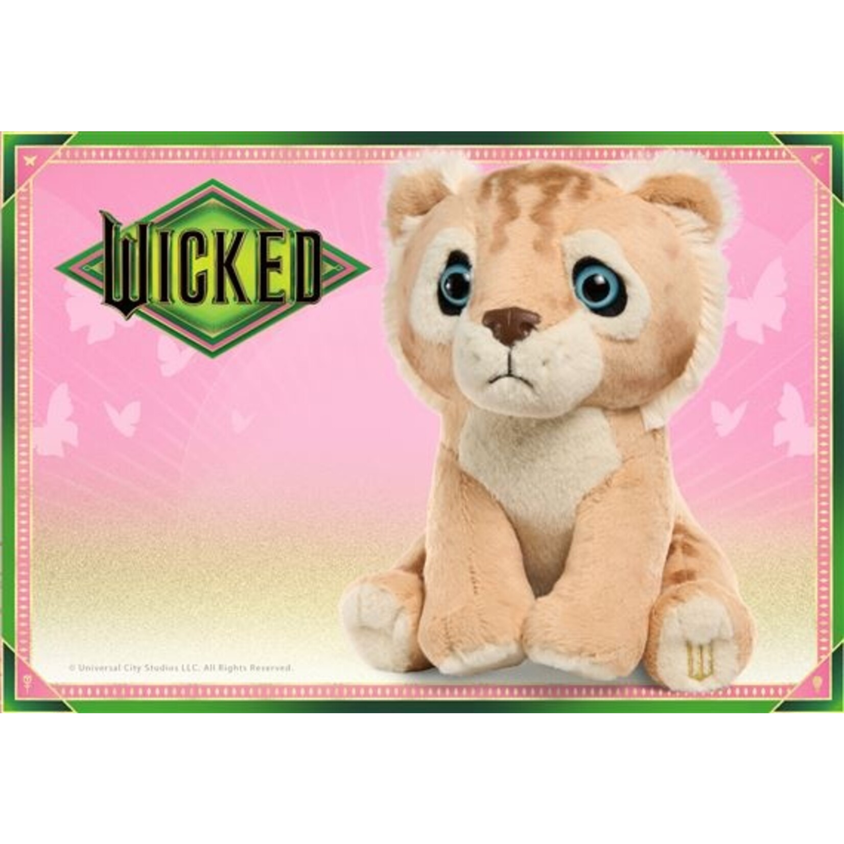 The Noble Collection The Noble Collection Wicked Plush Figure Cowardly Lion Cub 19 cm