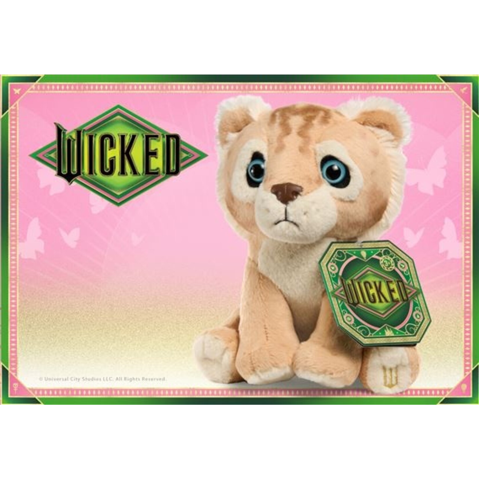 The Noble Collection The Noble Collection Wicked Plush Figure Cowardly Lion Cub 19 cm