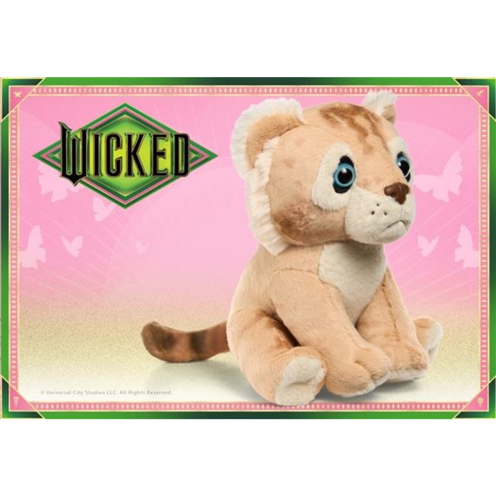 The Noble Collection The Noble Collection Wicked Plush Figure Cowardly Lion Cub 19 cm