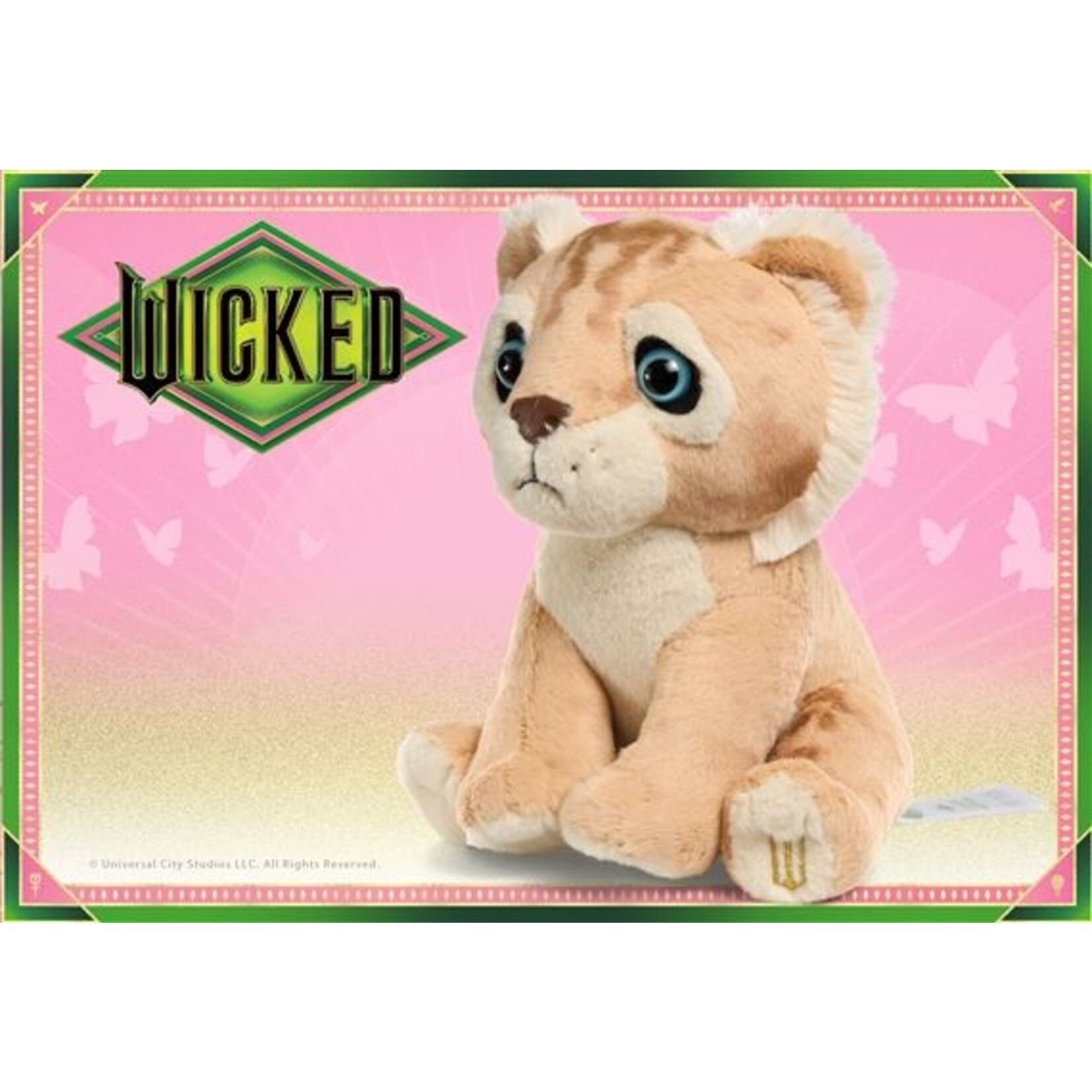The Noble Collection The Noble Collection Wicked Plush Figure Cowardly Lion Cub 19 cm
