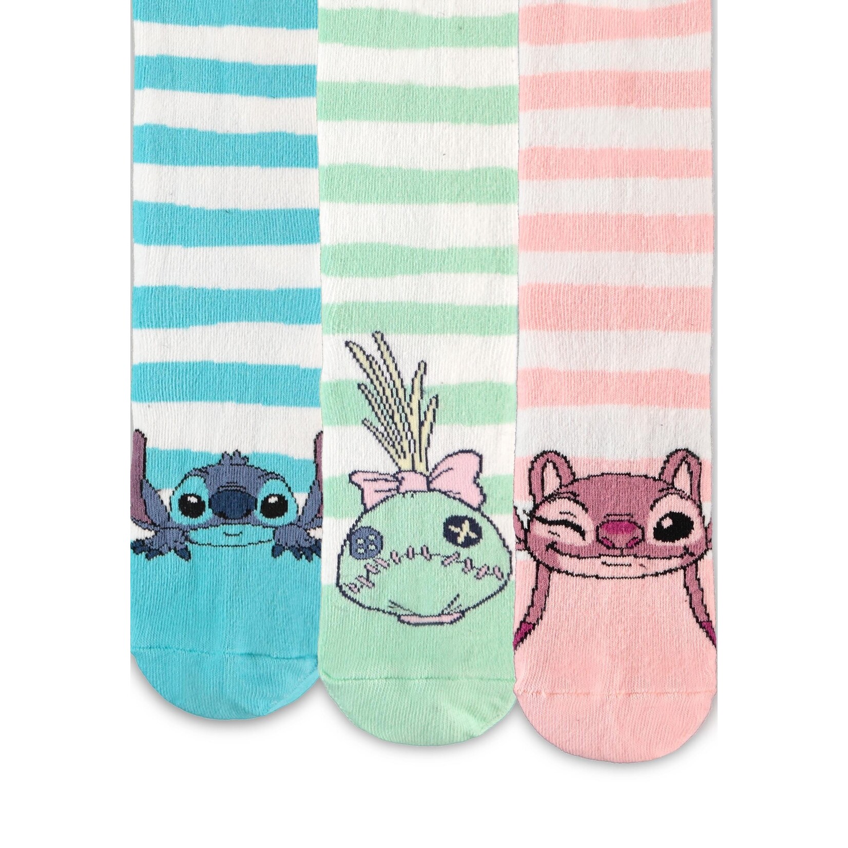 Difuzed Difuzed Disney Stitch Socks Friends 3-Pack