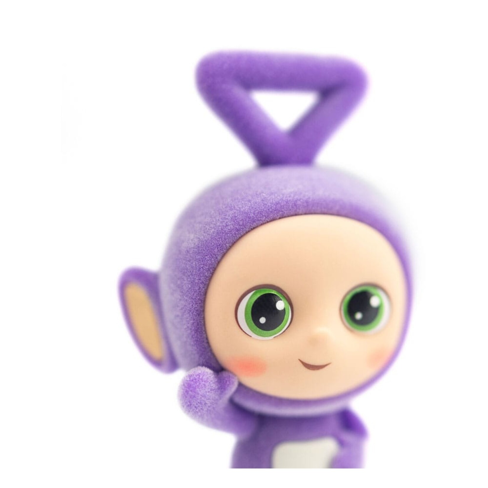 The Loyal Subjects The Loyal Subjects Teletubbies Cheebee Flocked Mini figure Tinky Winky 6 cm