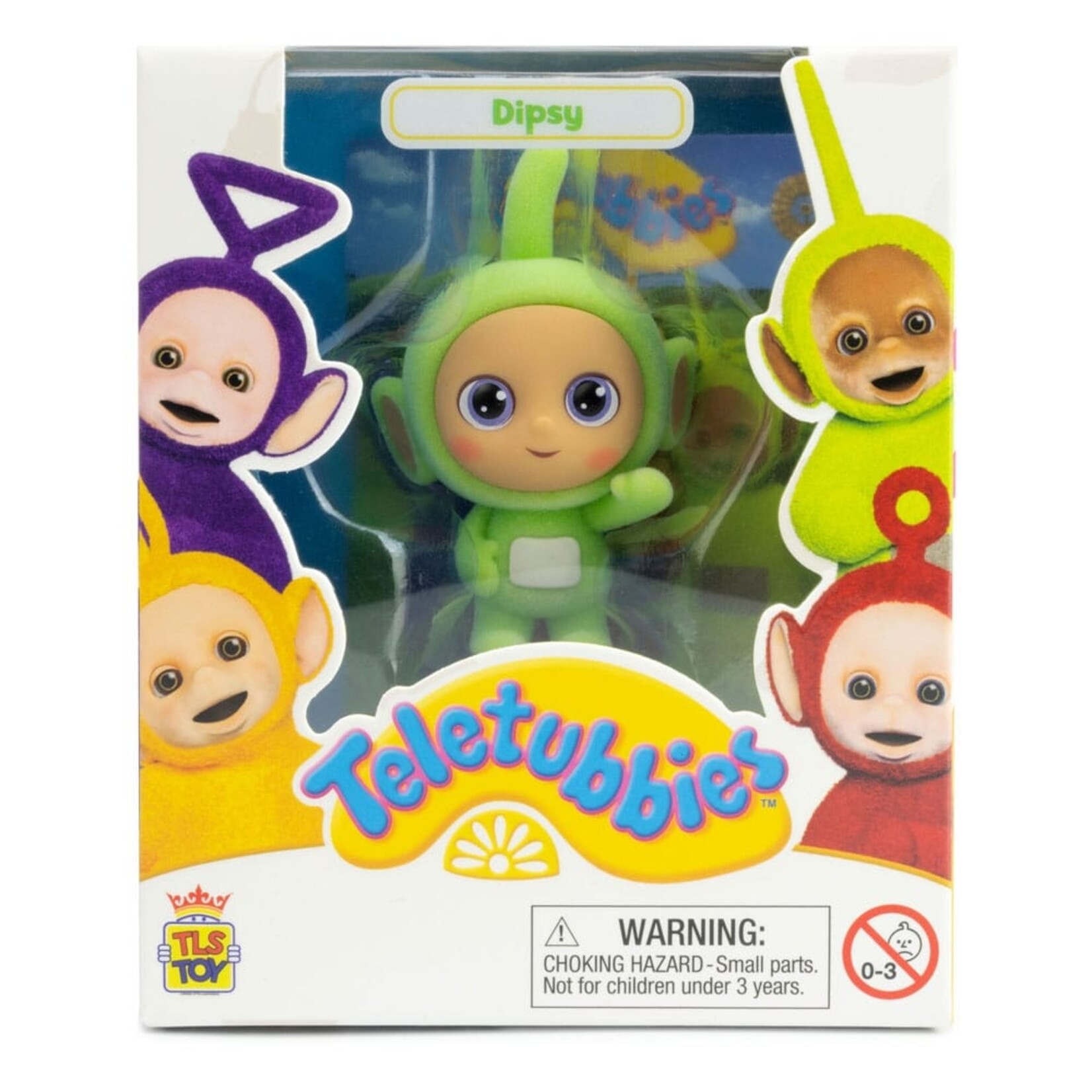 The Loyal Subjects The Loyal Subjects Teletubbies Cheebee Flocked Mini figure Dipsy 6 cm