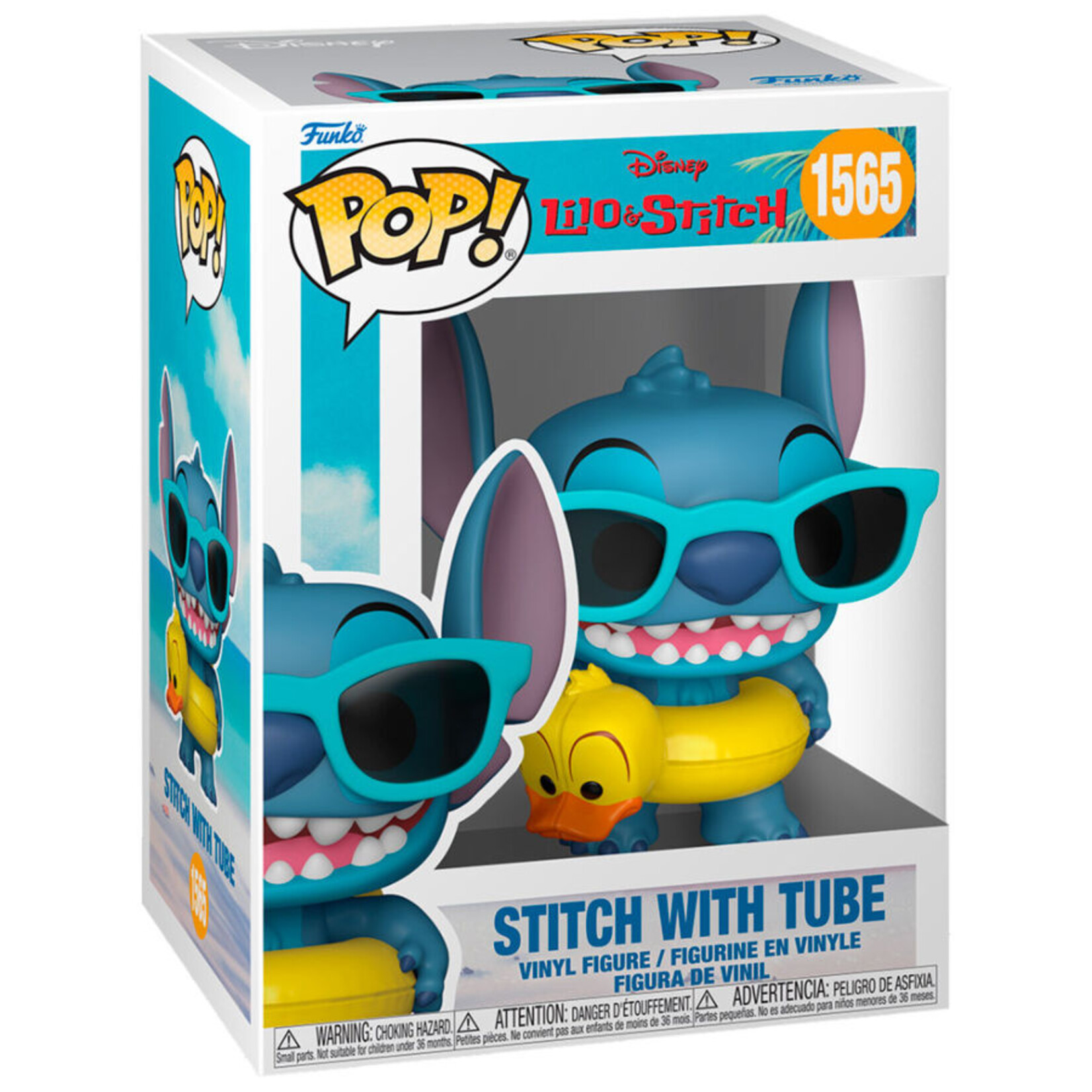 Funko Funko Disney Stitch POP! Vinyl Figure Stitch with Tube 9 cm