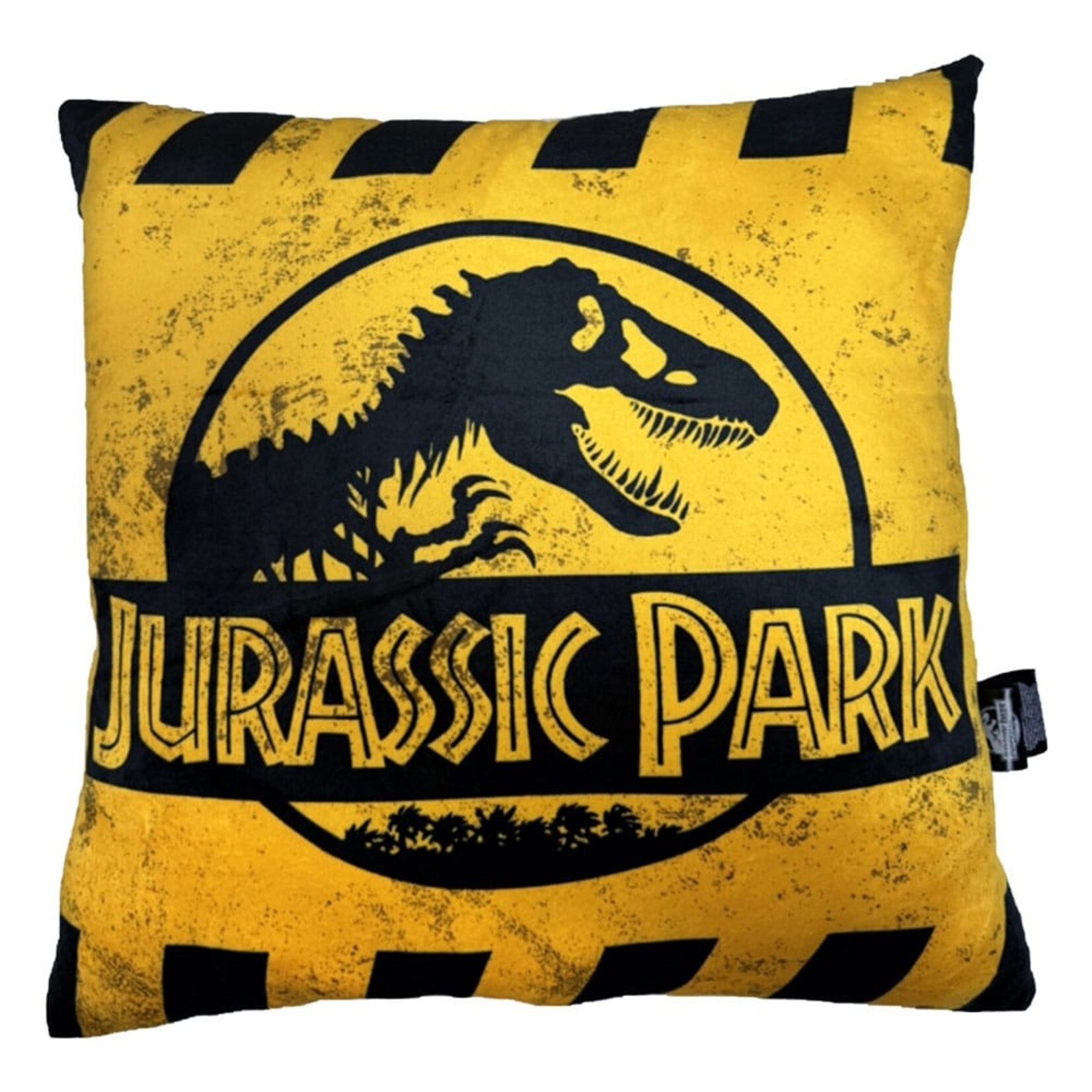 SD Toys SD Toys Jurassic Park Pillow Caution Logo 45 cm
