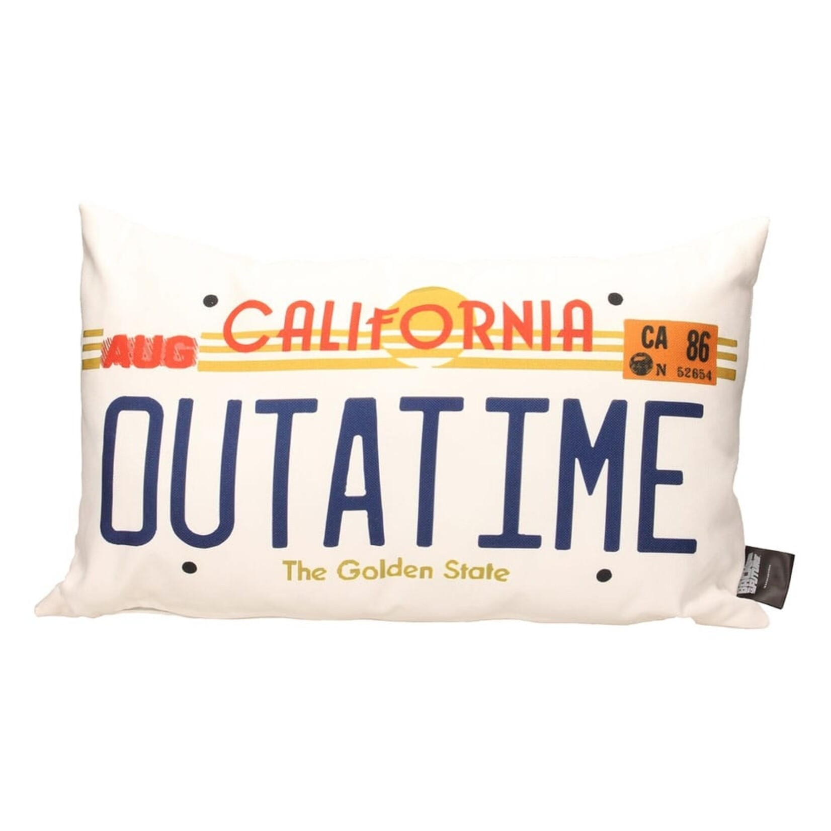 SD Toys SD Toys Back To The Future Pillow Out a Time 50x30 cm