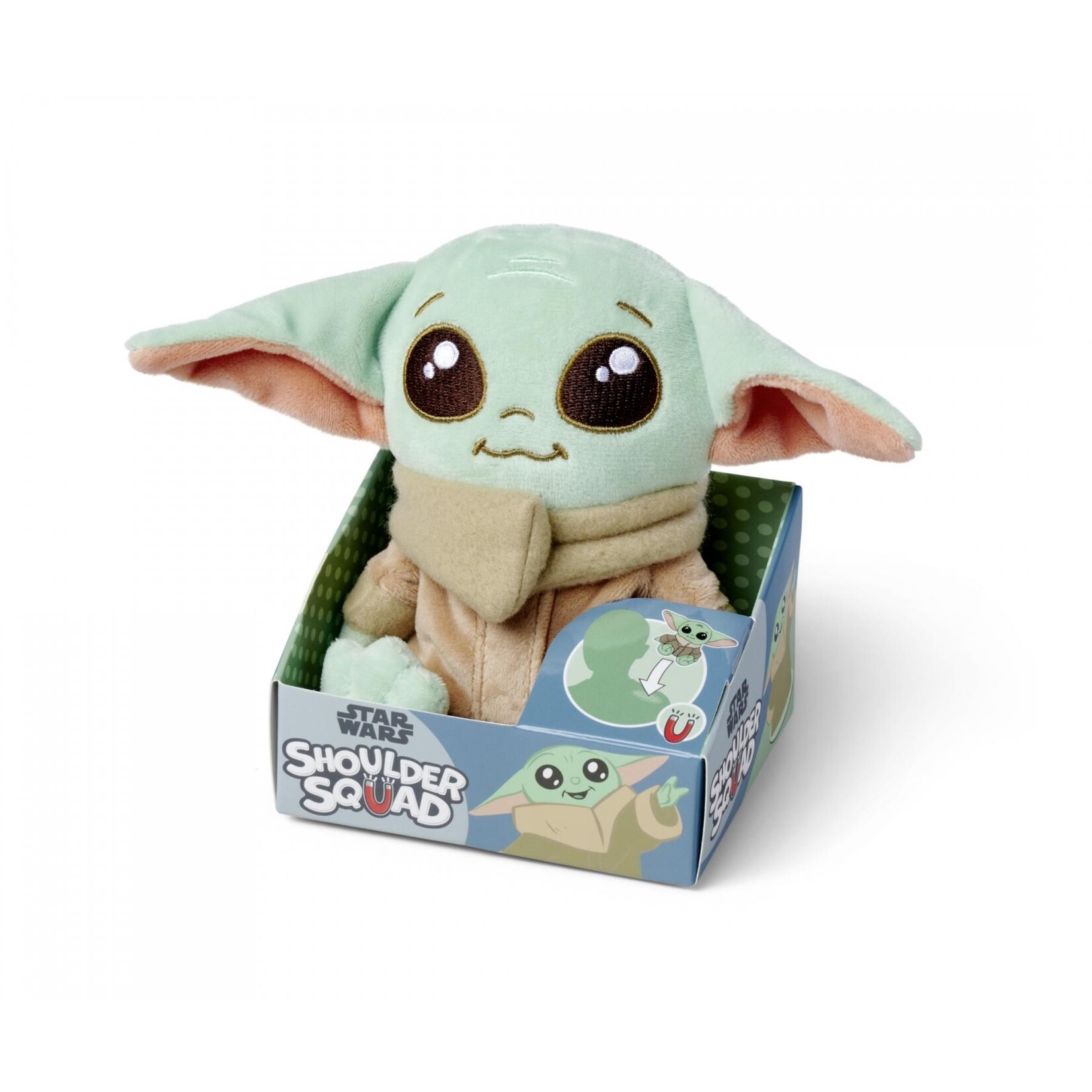 Simba Toys Simba Toys Star Wars The Mandalorian Plush Shoulder Squad Grogu 12 cm