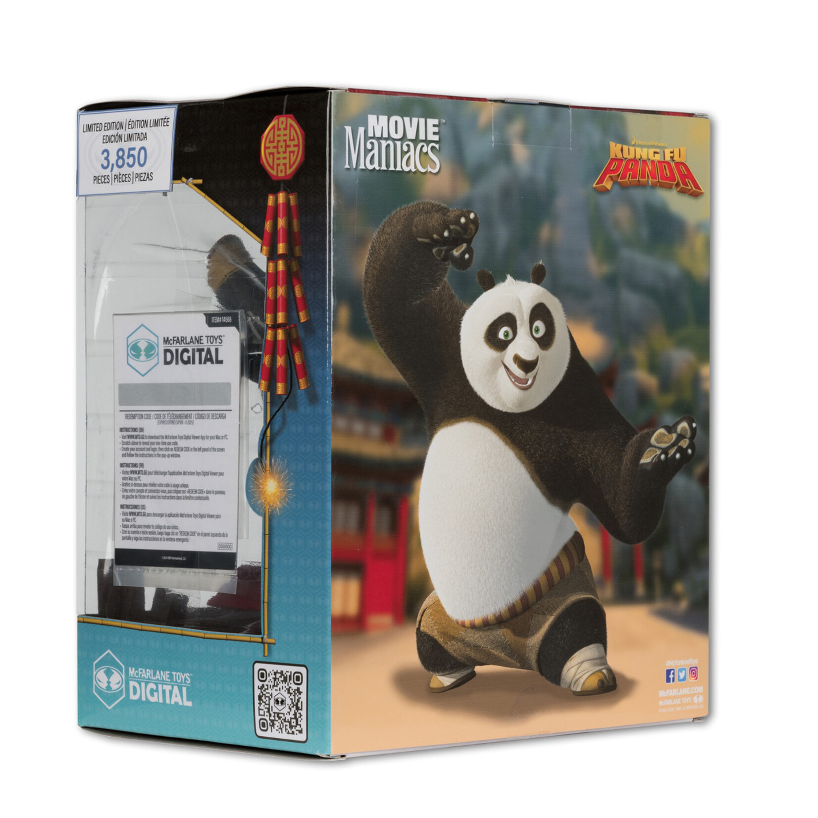 McFarlane Toys McFarlane Toys Kung Fu Panda Movie Maniacs PVC Statue Po 17 cm