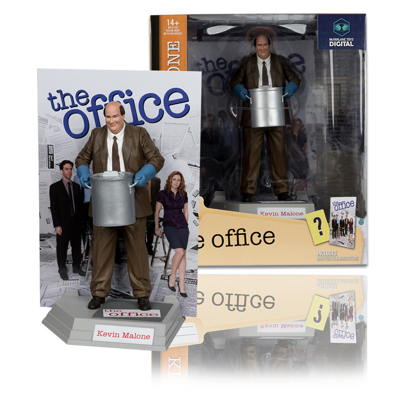McFarlane Toys McFarlane Toys The Office Movie Maniacs PVC Statue Kevin Malone 17 cm