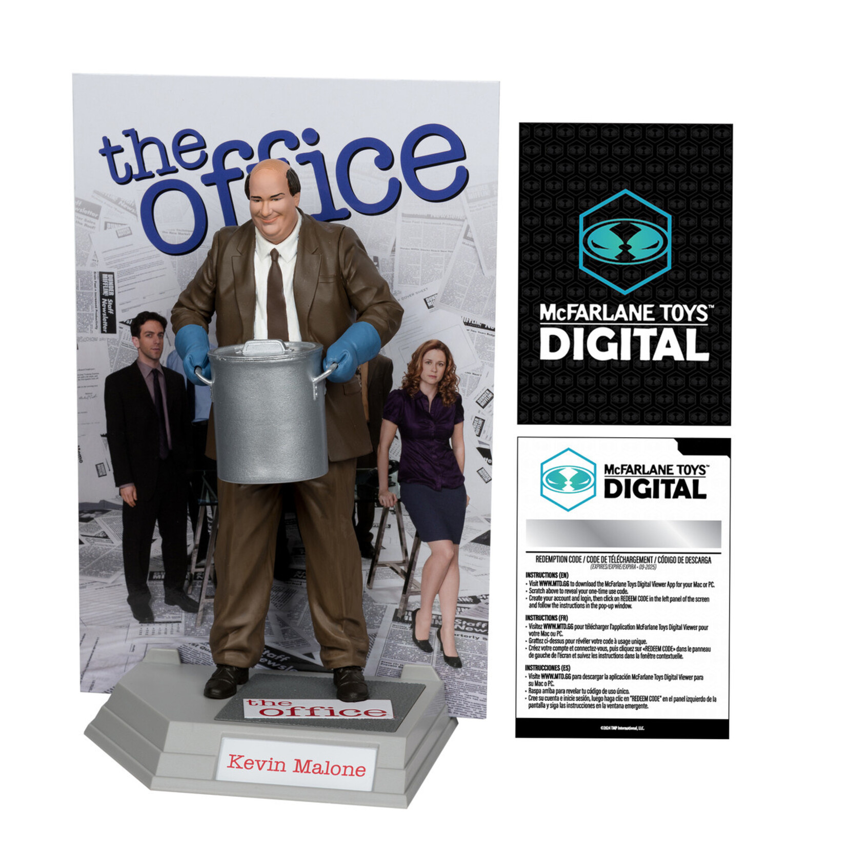 McFarlane Toys McFarlane Toys The Office Movie Maniacs PVC Statue Kevin Malone 17 cm