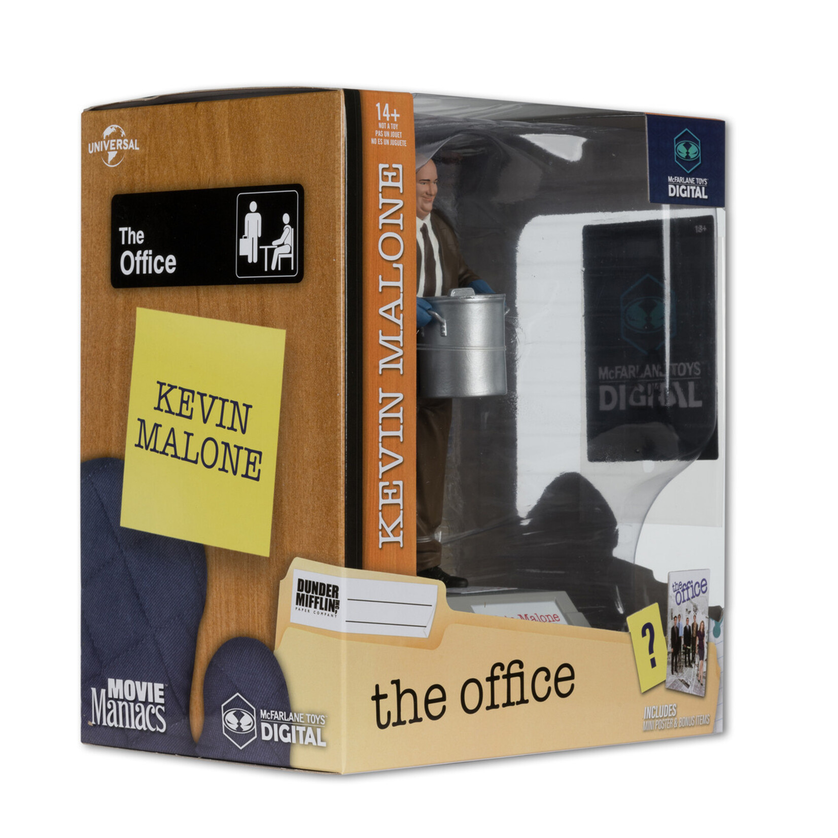 McFarlane Toys McFarlane Toys The Office Movie Maniacs PVC Statue Kevin Malone 17 cm